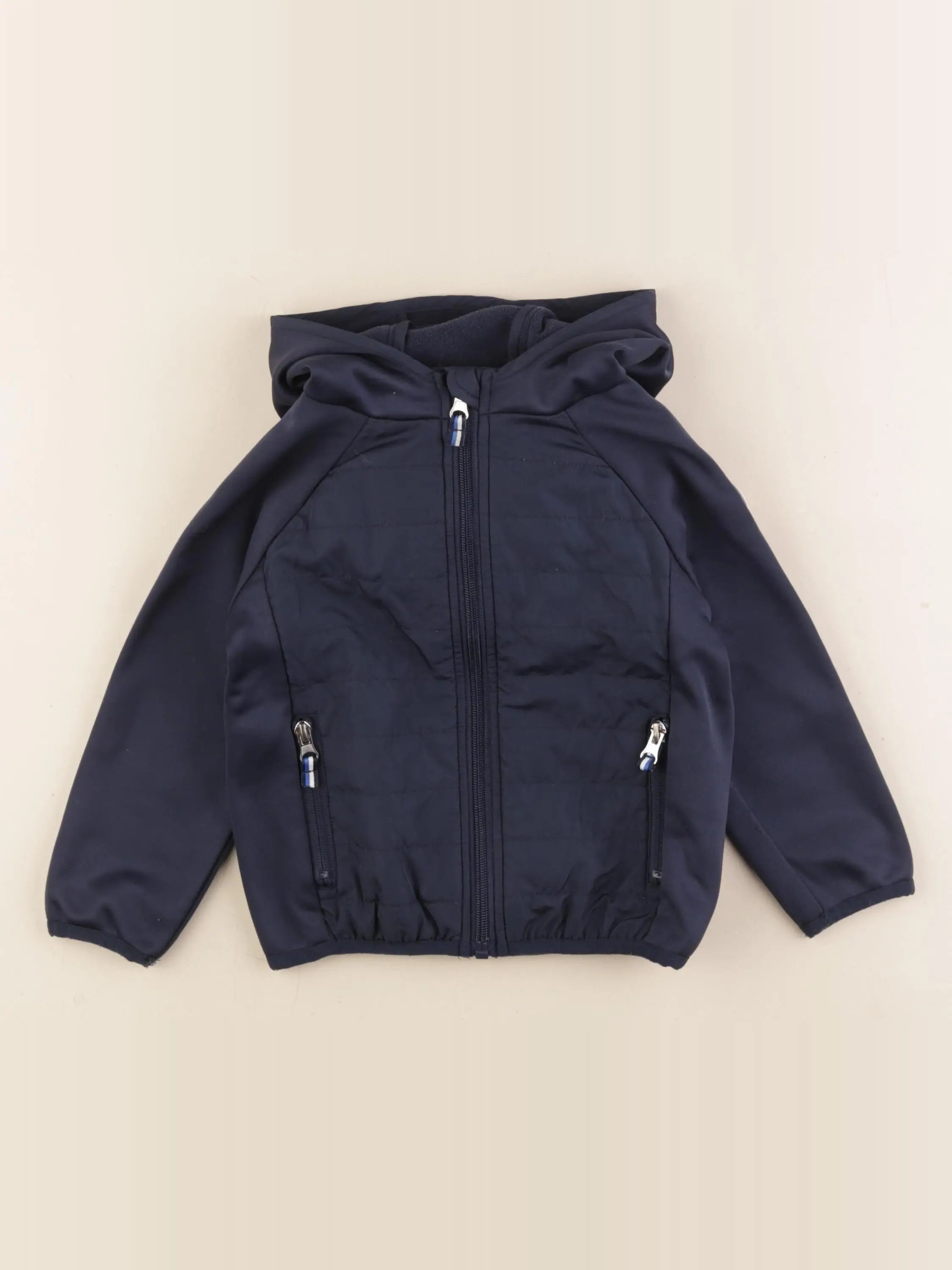 Vertbaudet - veste bleu - 3 ans