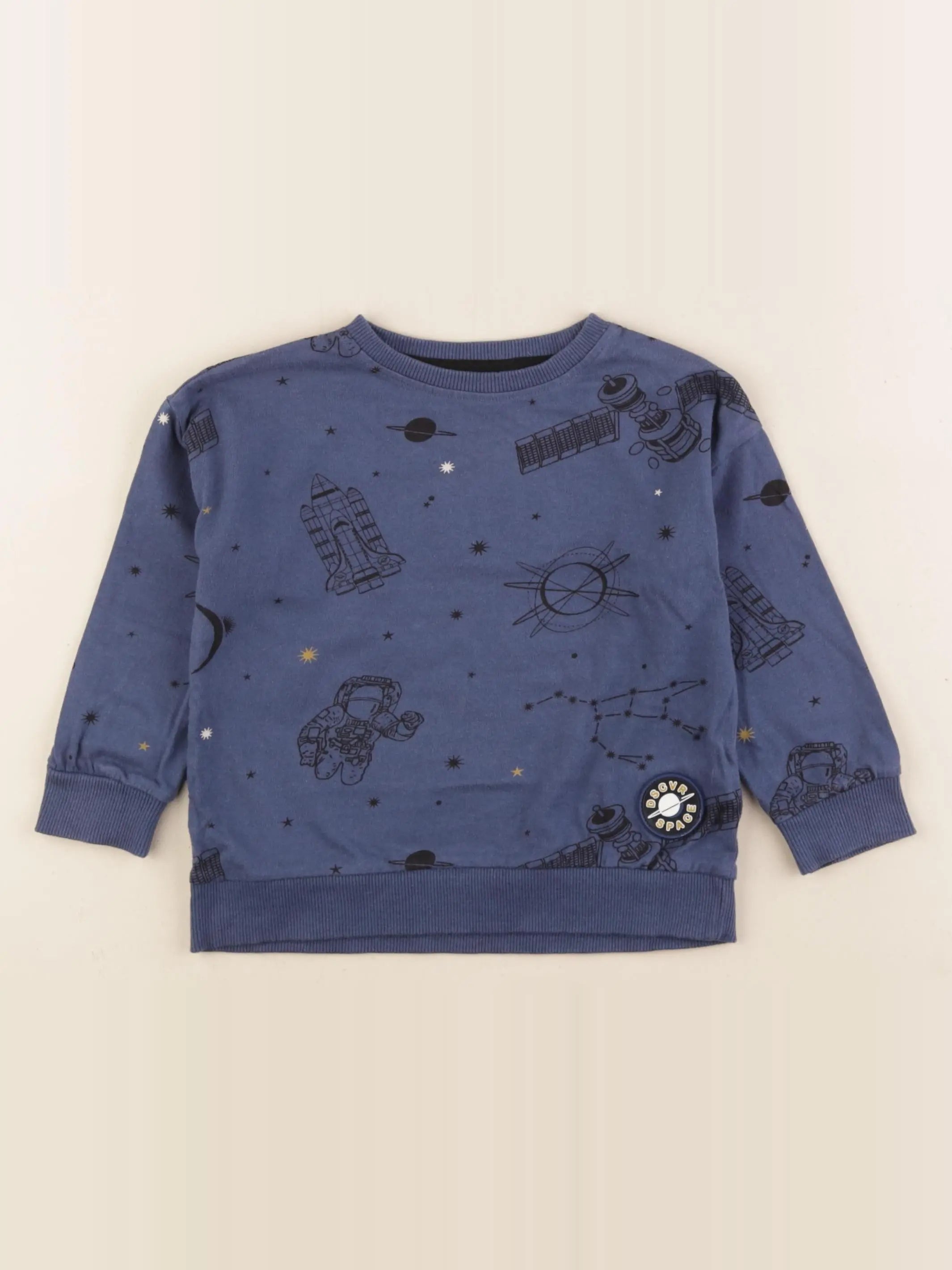 Vertbaudet - tee-shirt bleu - 3 ans