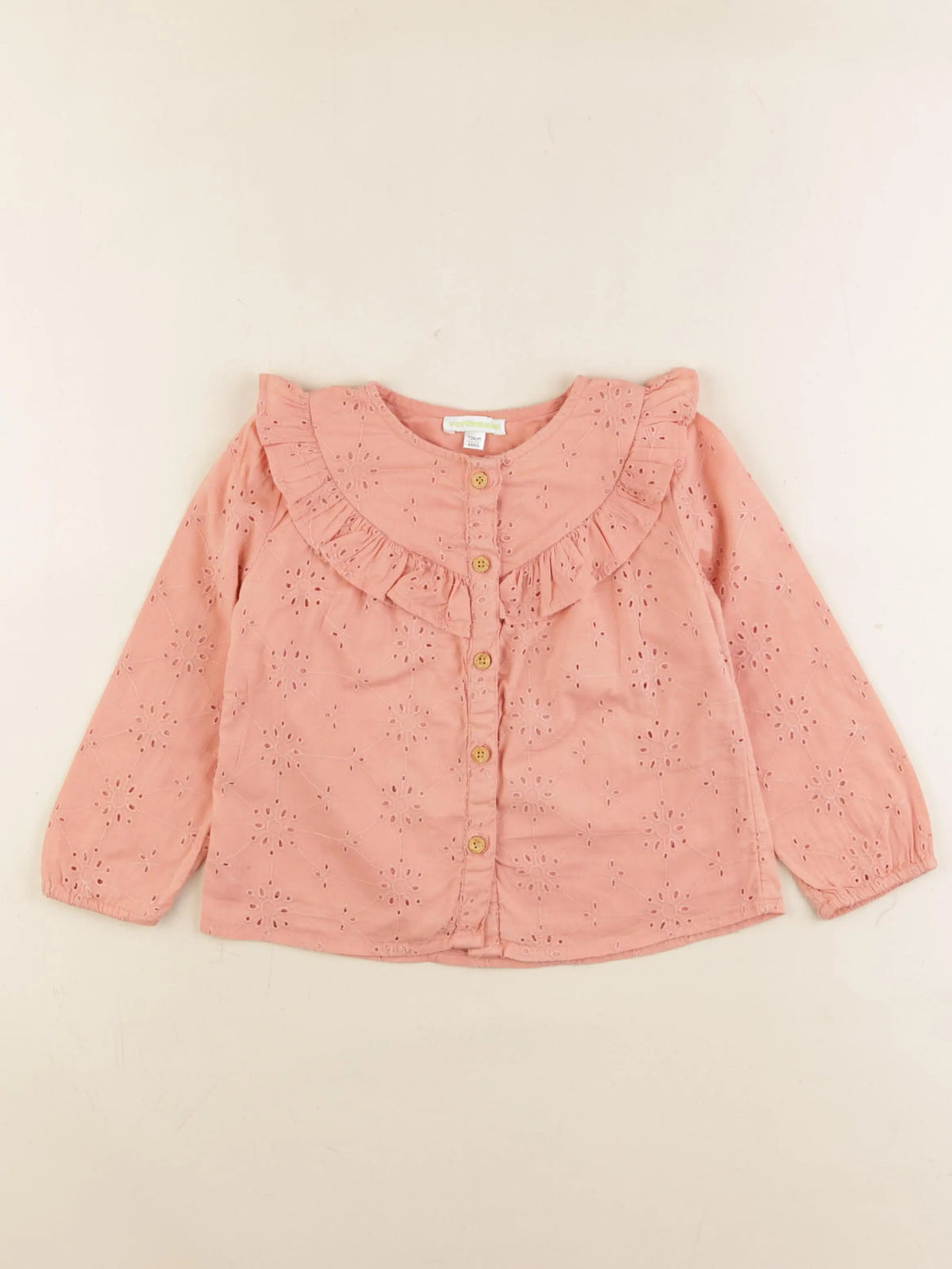 Vertbaudet - blouse rose - 4 ans