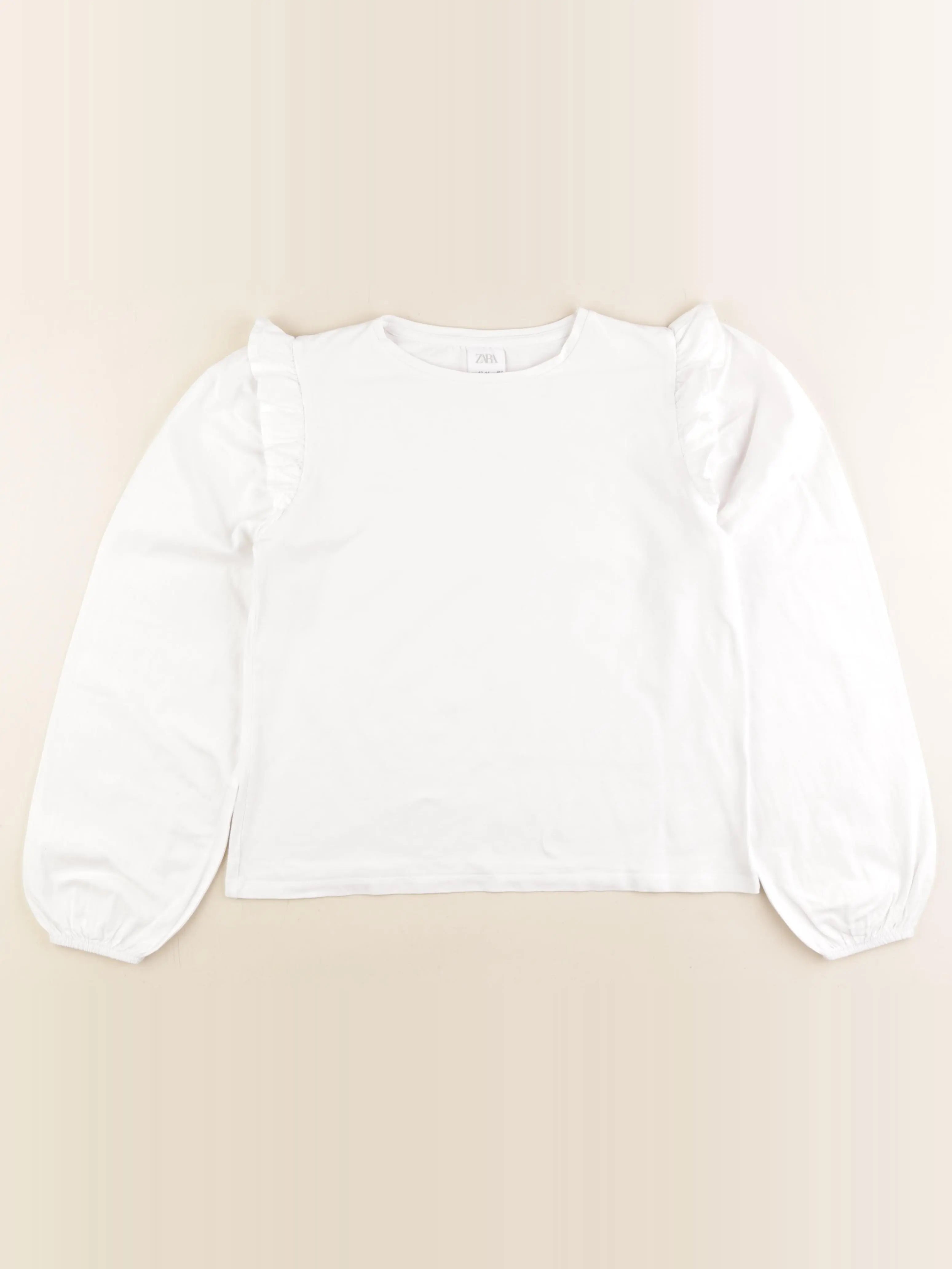Zara - tee-shirt blanc - 13/14 ans