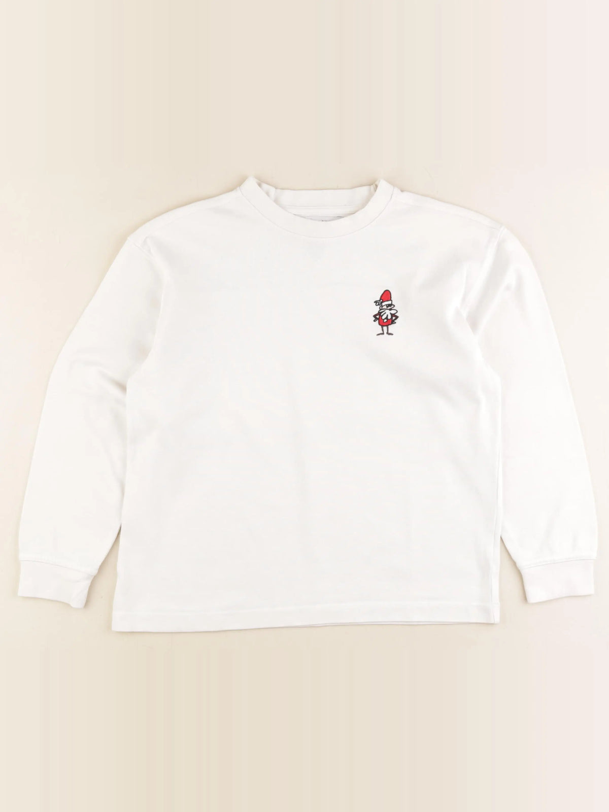 Zara - tee-shirt imprimé au dos beige - 8/9 ans