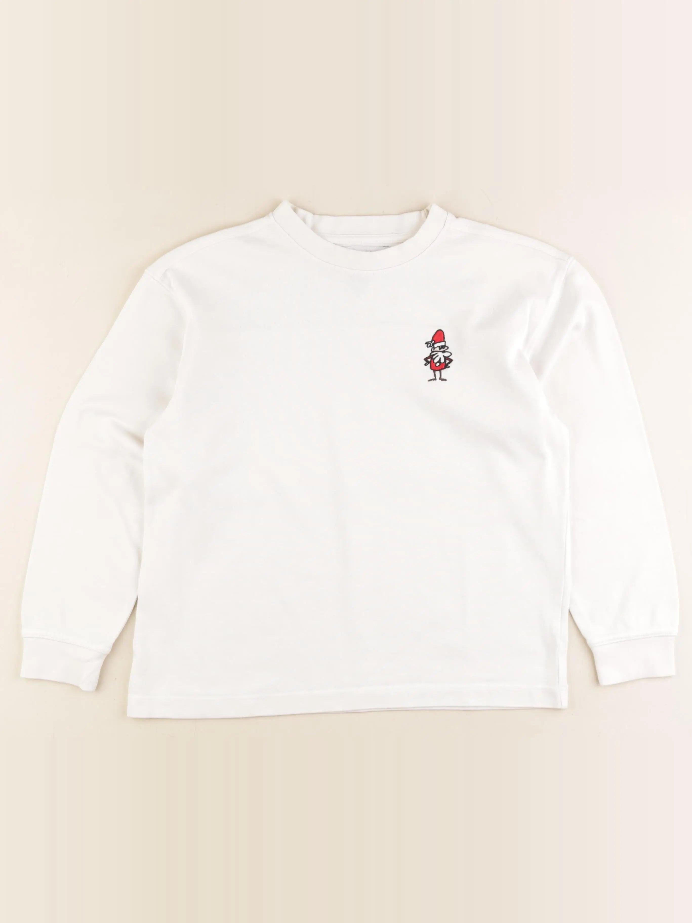 Zara - tee-shirt imprimé au dos beige - 8/9 ans