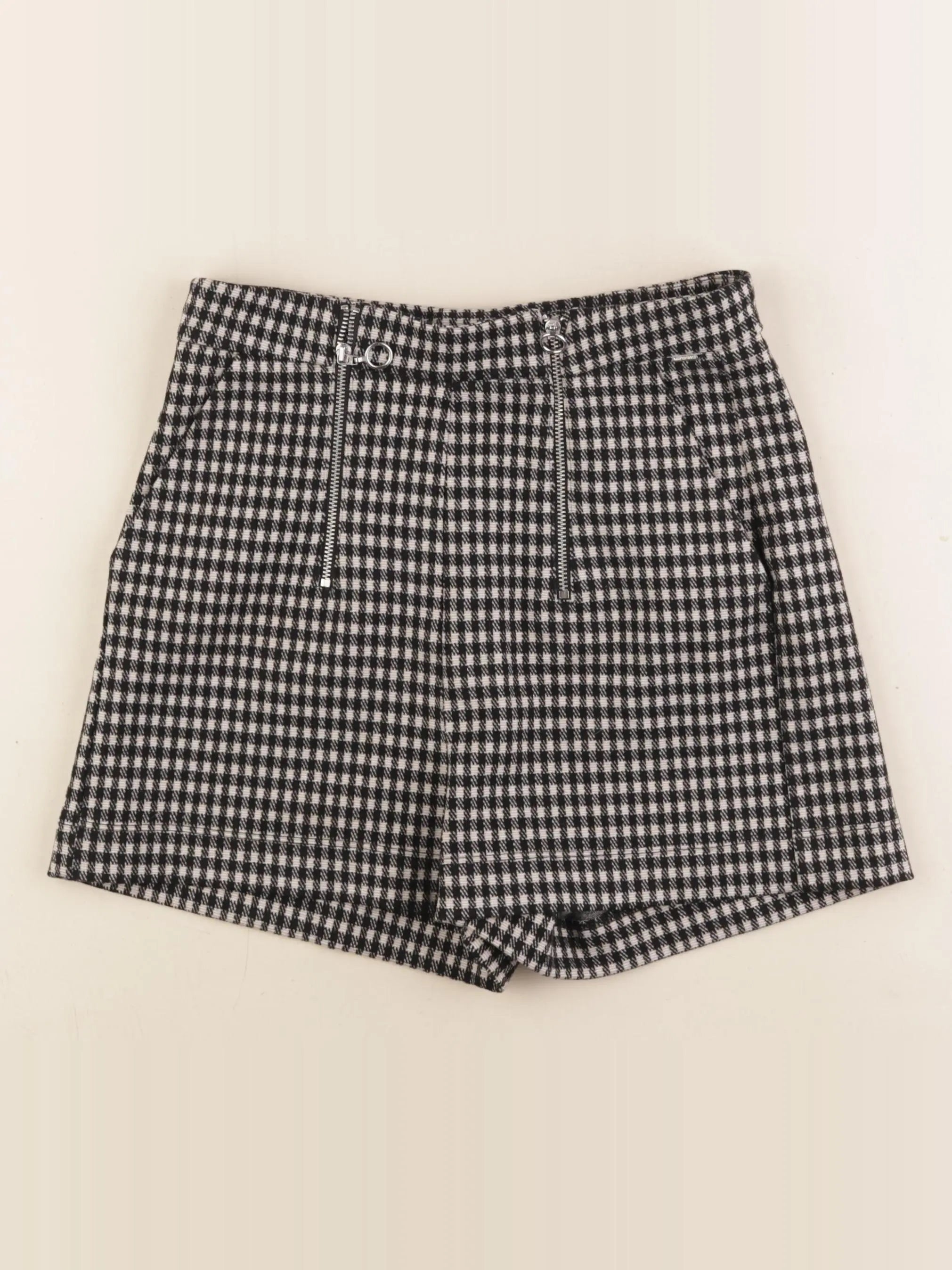 IKKS - short beige, noir - 10 ans