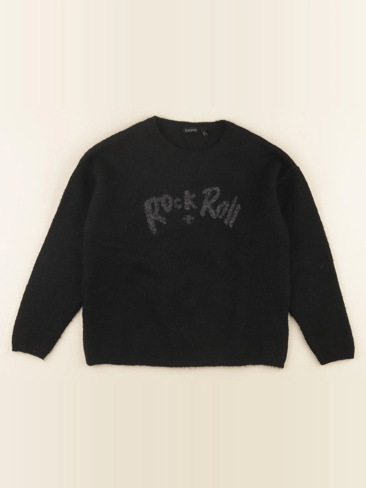 IKKS - pull noir - 8 ans