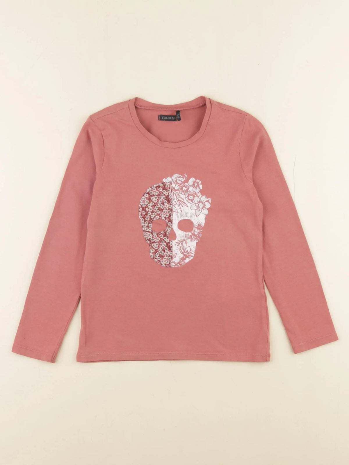 IKKS - tee-shirt rose - 6 ans