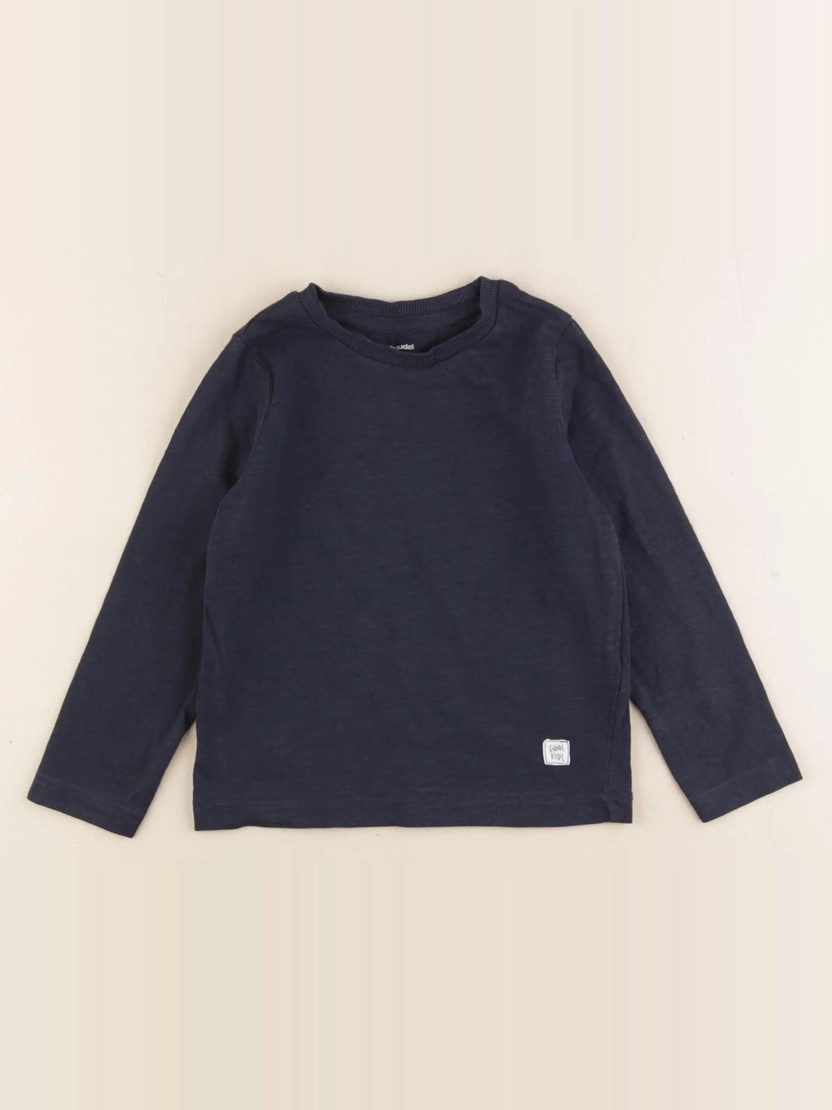 Vertbaudet - tee-shirt bleu - 5 ans