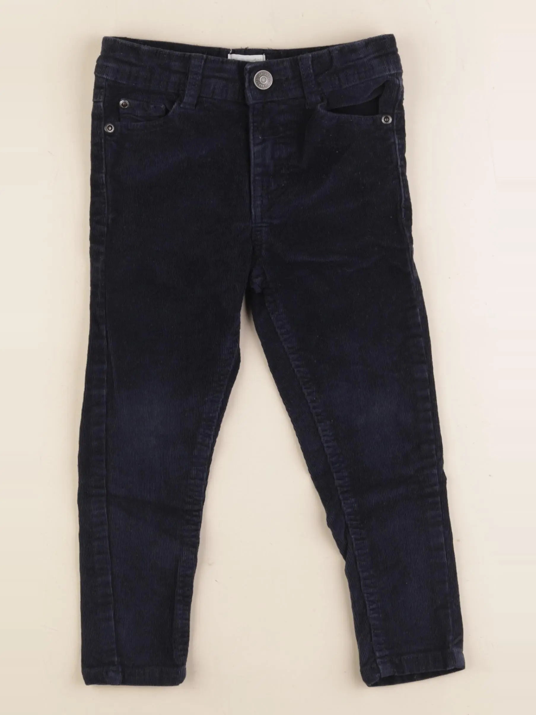 Vertbaudet - pantalon bleu - 3 ans