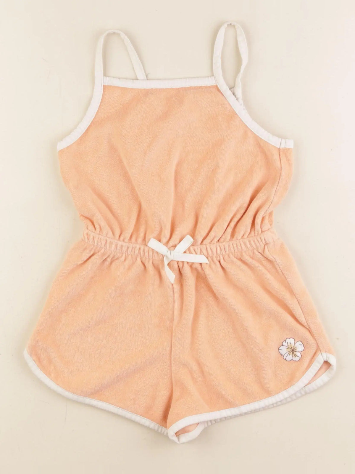 Vertbaudet - combinaison orange - 5 ans