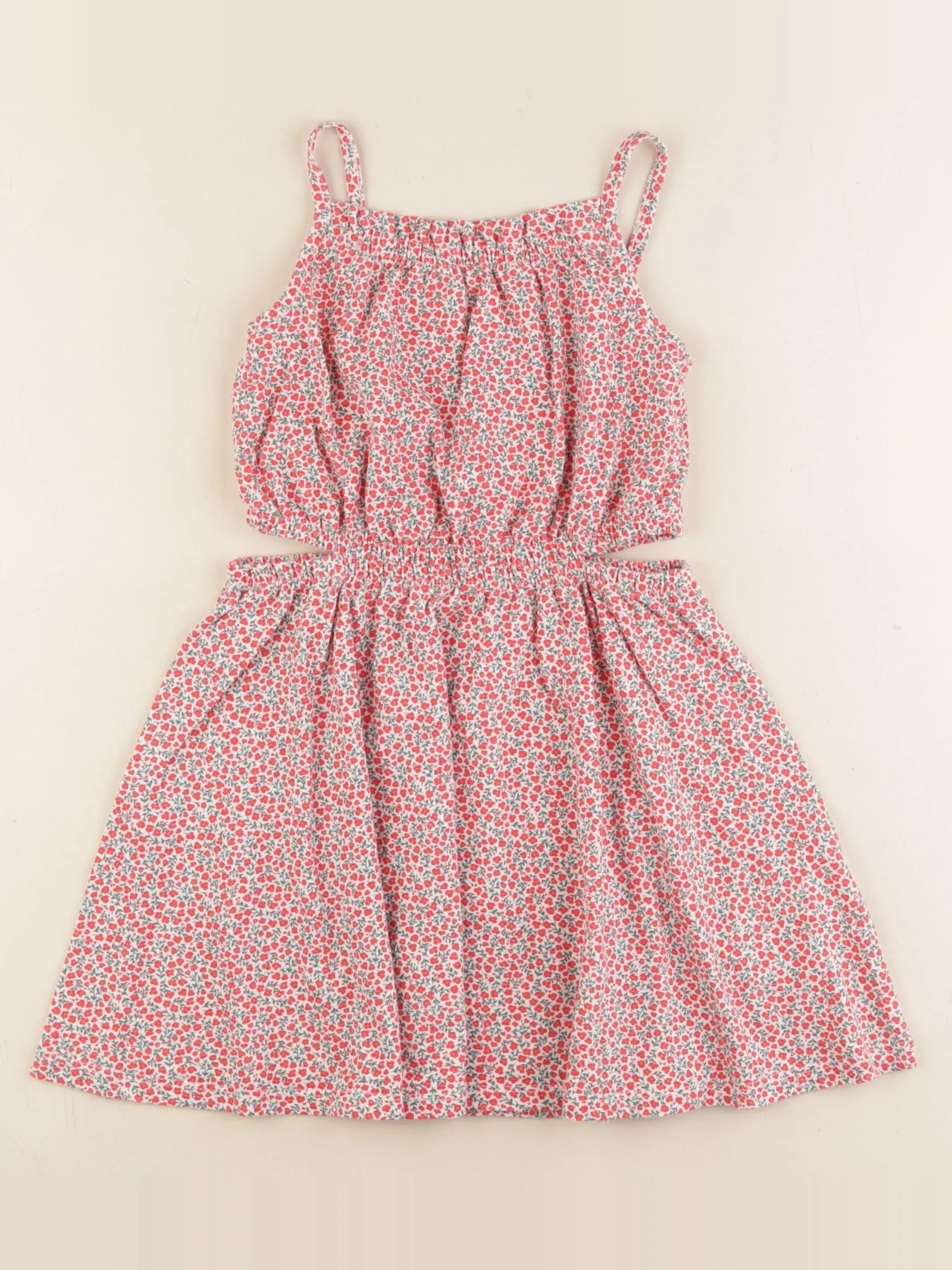 Vertbaudet - robe rouge - 6 ans