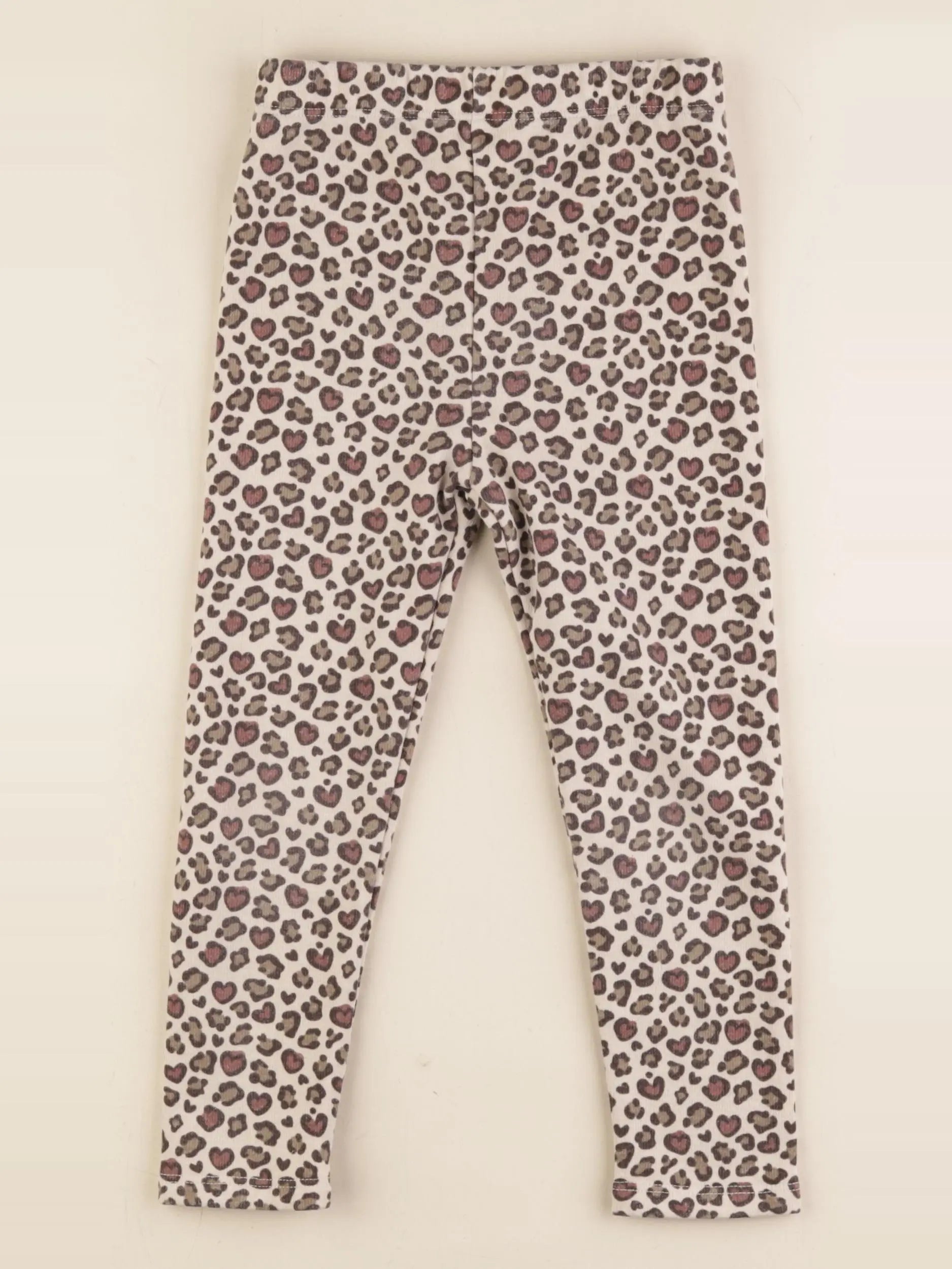 Vertbaudet - legging doublé marron - 5 ans