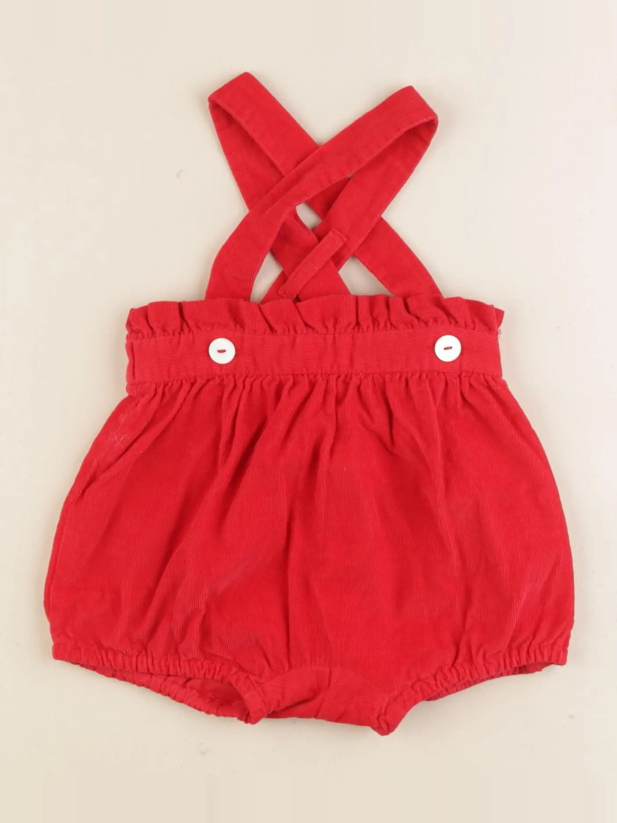 Jacadi - bloomer rouge - 12 mois