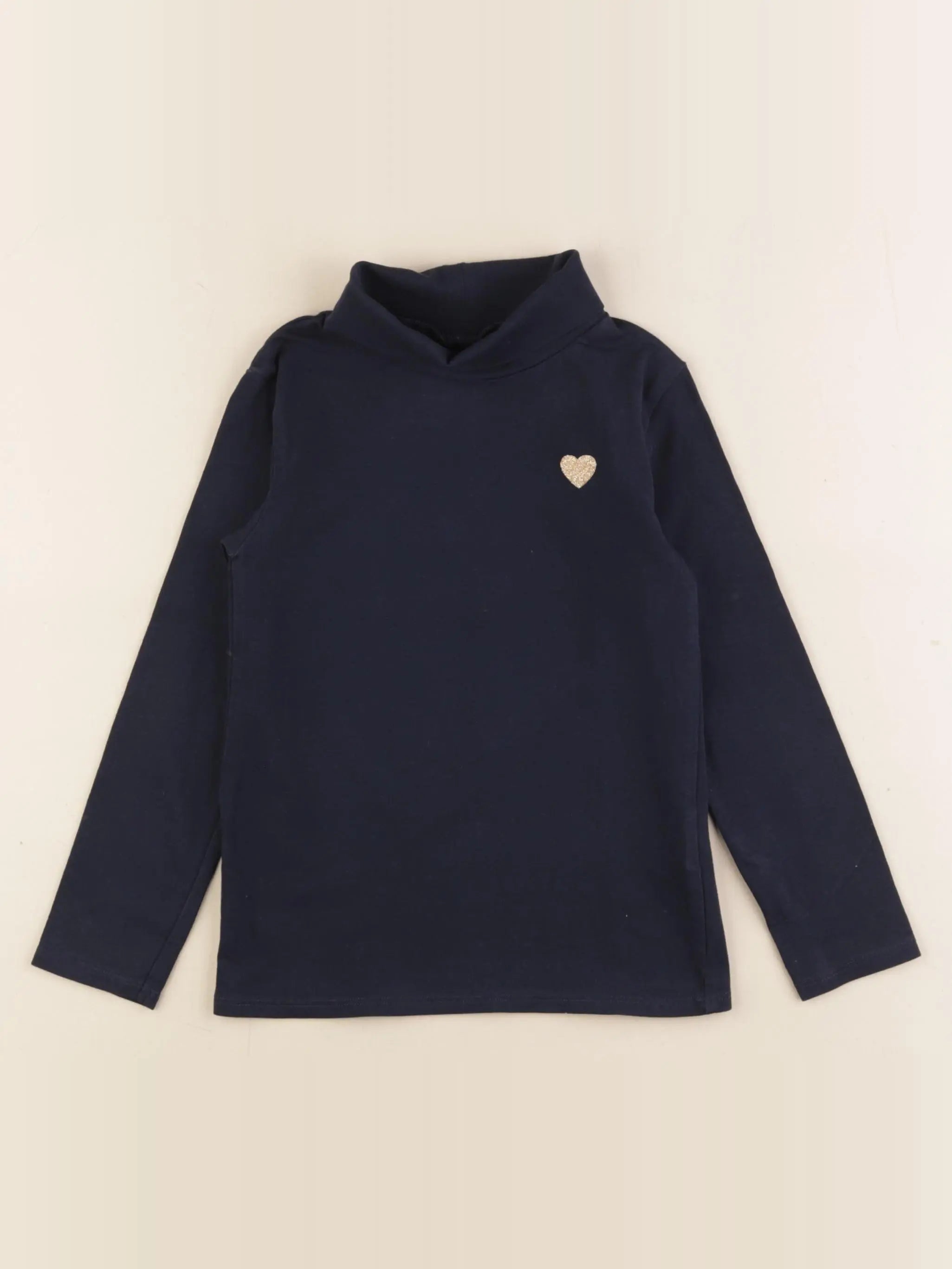 Vertbaudet - sous-pull bleu - 5 ans