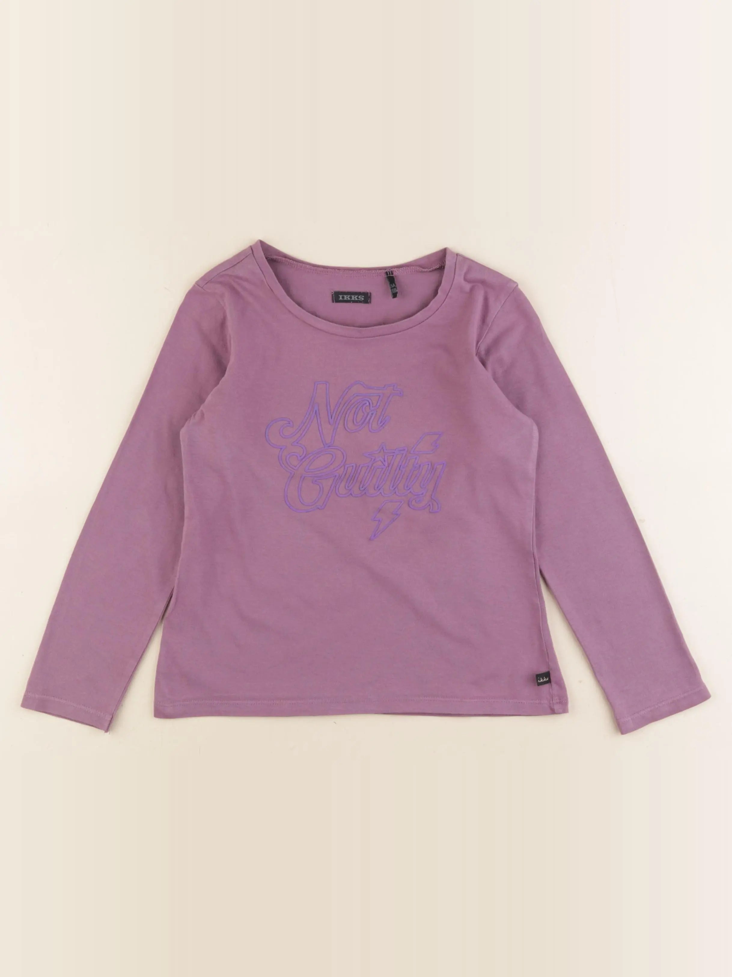 IKKS - tee-shirt violet - 5 ans