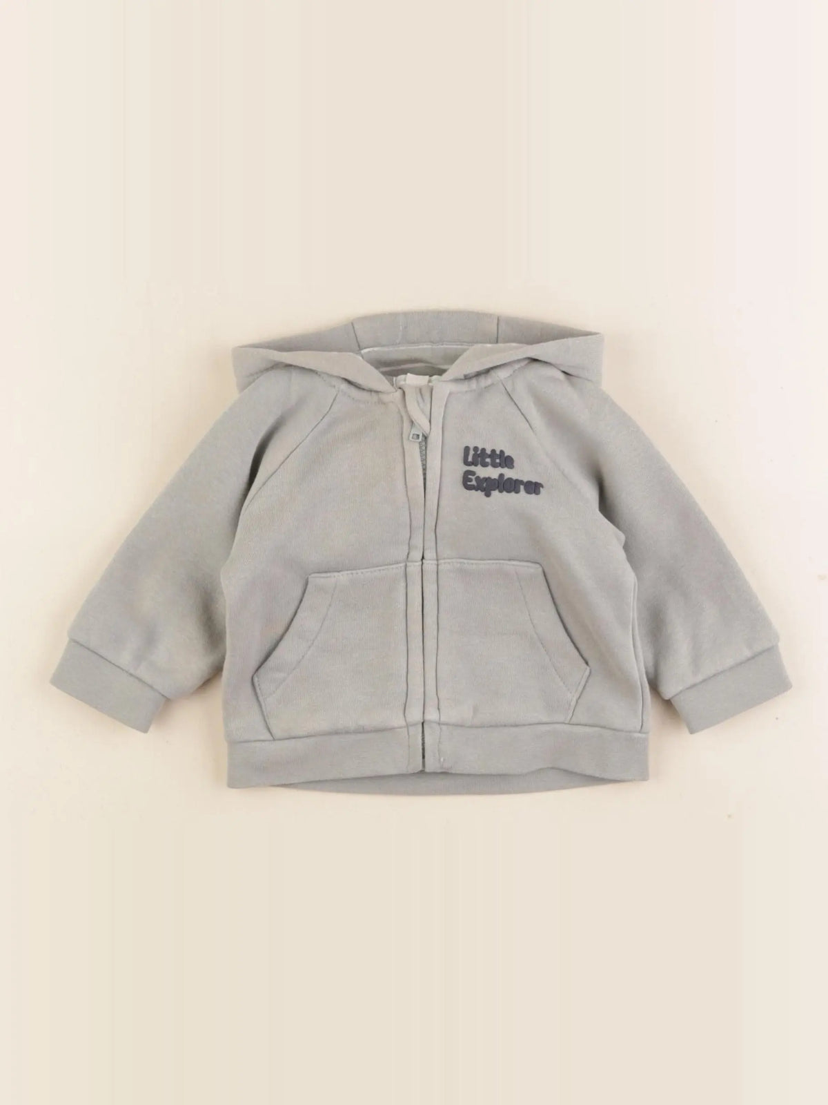 Vertbaudet - sweat vert - 3 mois