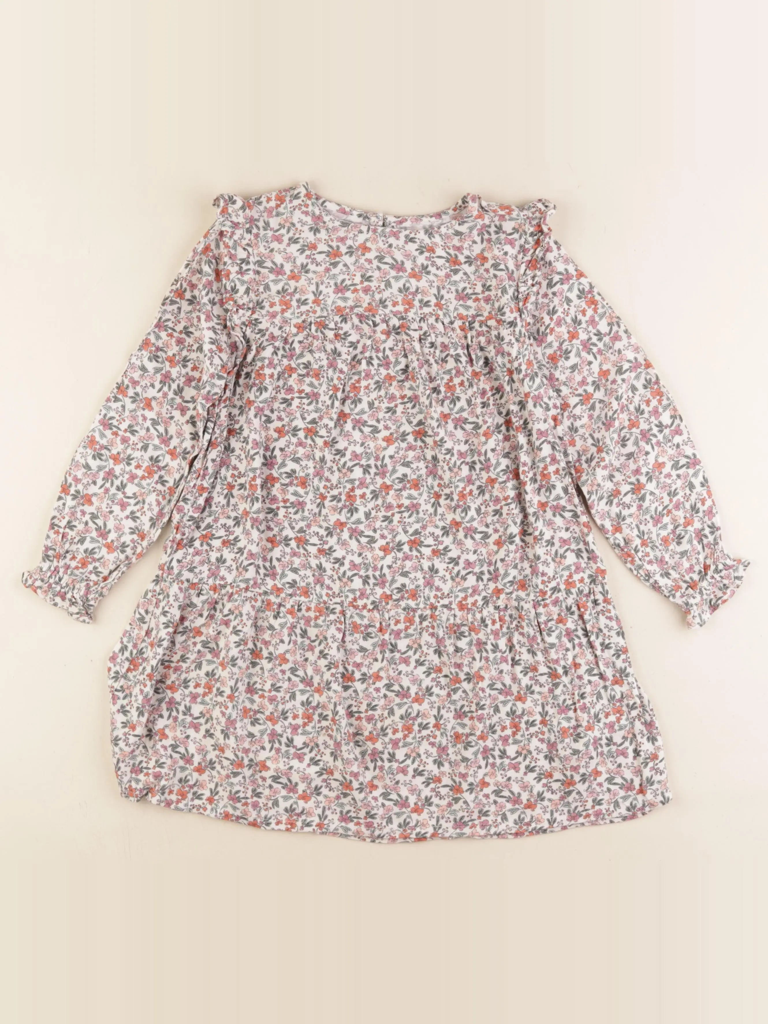 Vertbaudet - robe multicolore - 5 ans