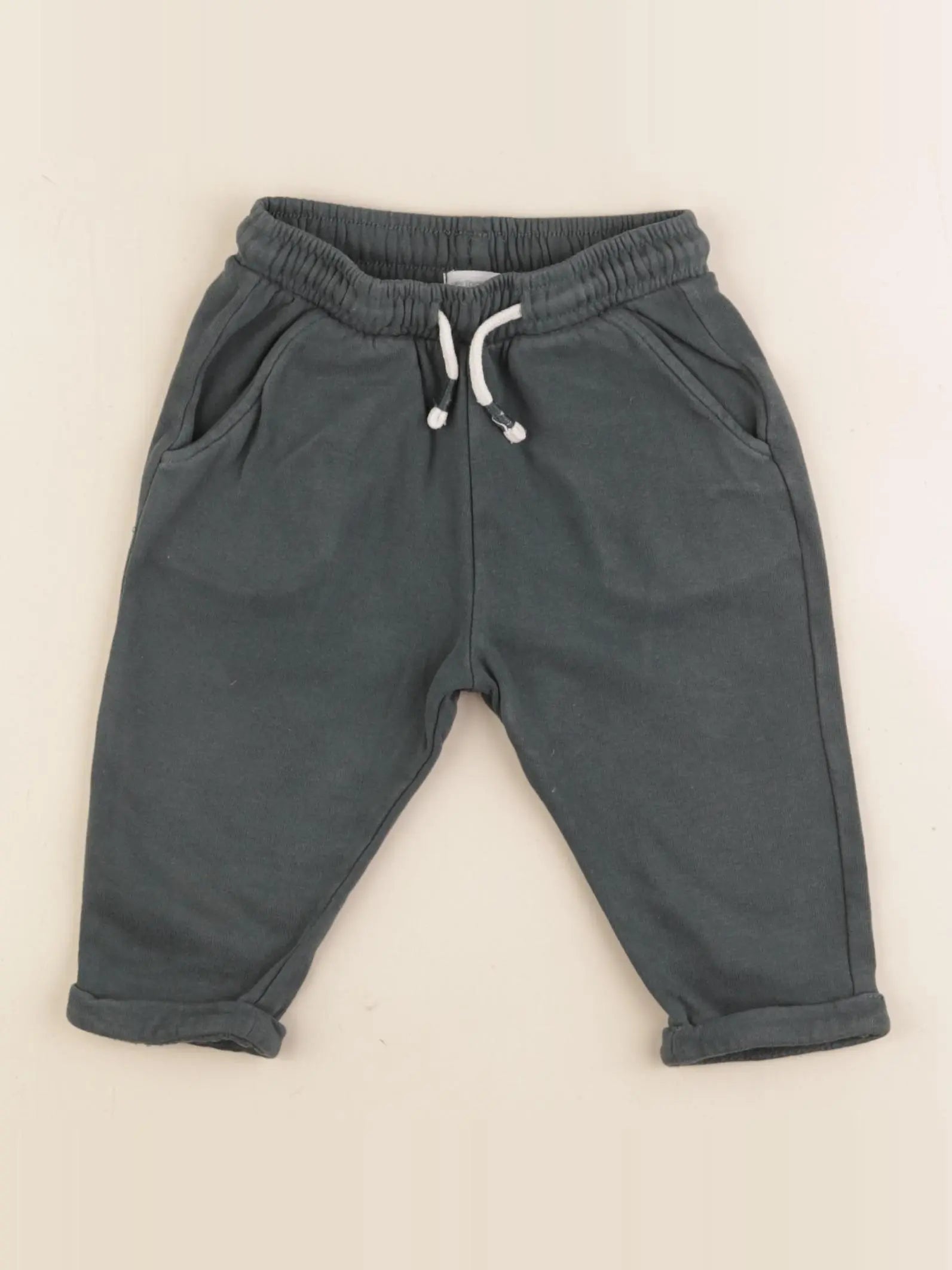 Vertbaudet - jogging vert - 12 mois