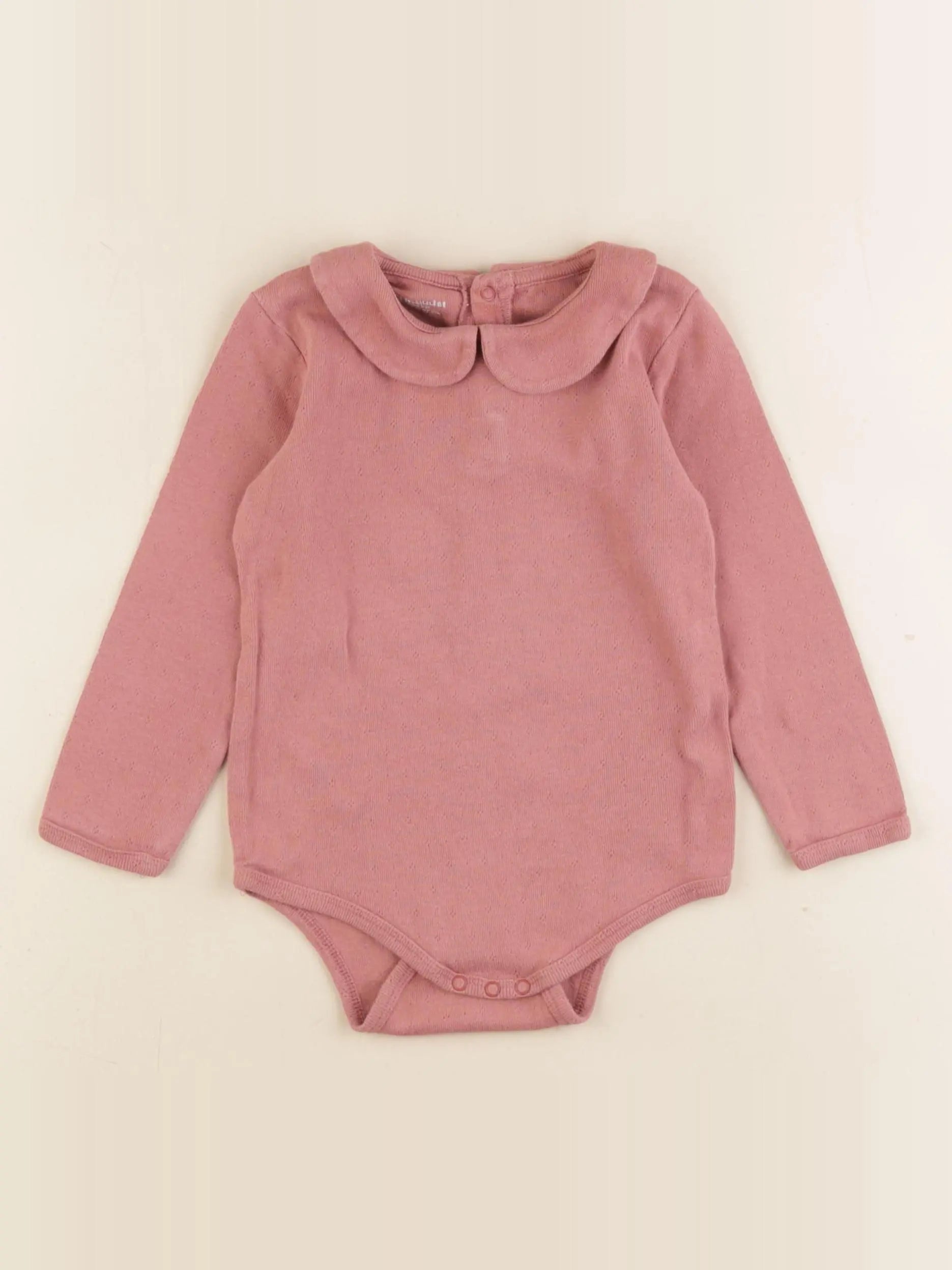 Vertbaudet - body à col rose - 36 mois