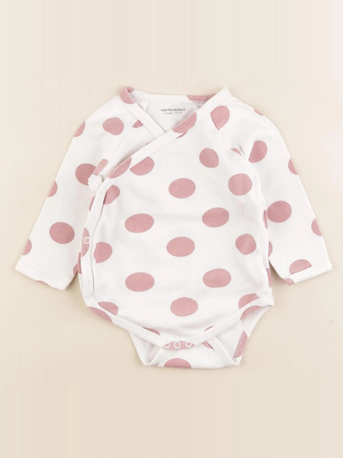 Vertbaudet - body multicolore - 9 mois