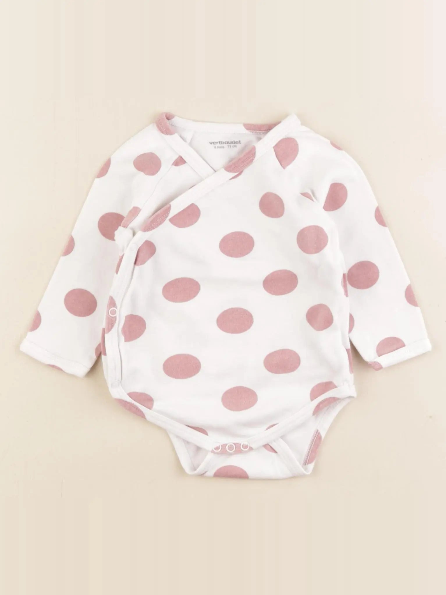 Vertbaudet - body multicolore - 9 mois