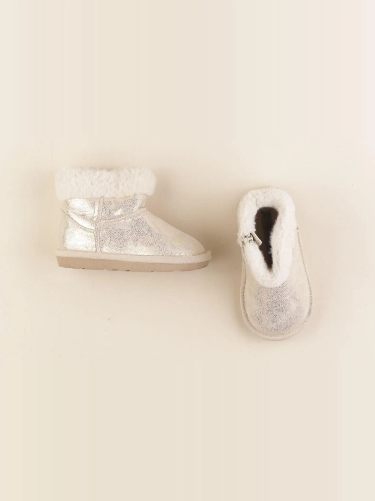 Vertbaudet - bottes or - pointure 22