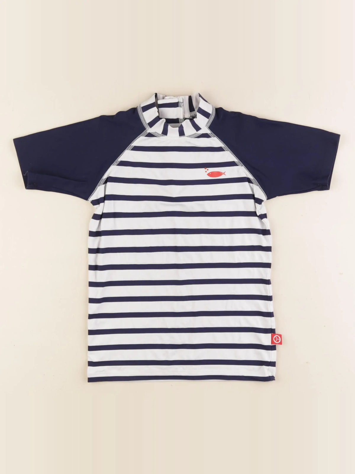 Mayoparasol - tee-shirt de bain blanc, bleu - 6 ans