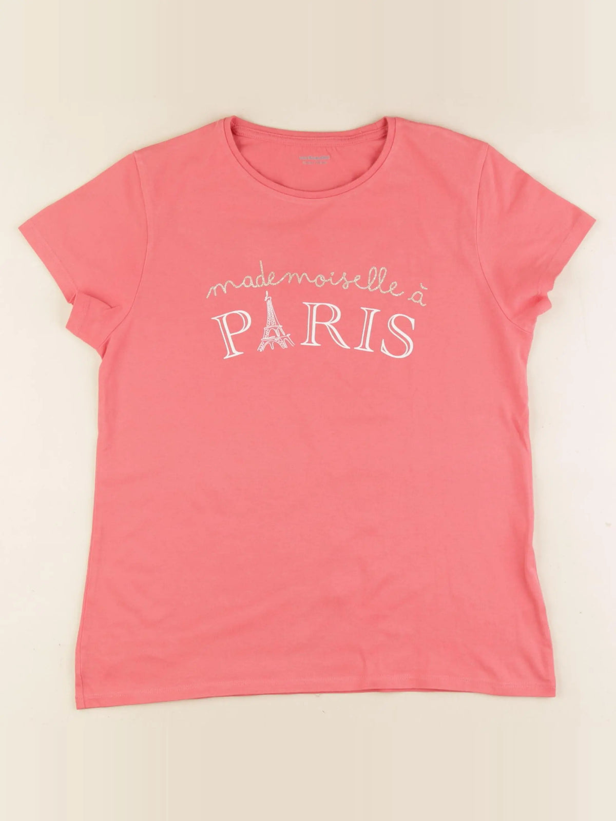 Vertbaudet - tee-shirt rose - 12 ans
