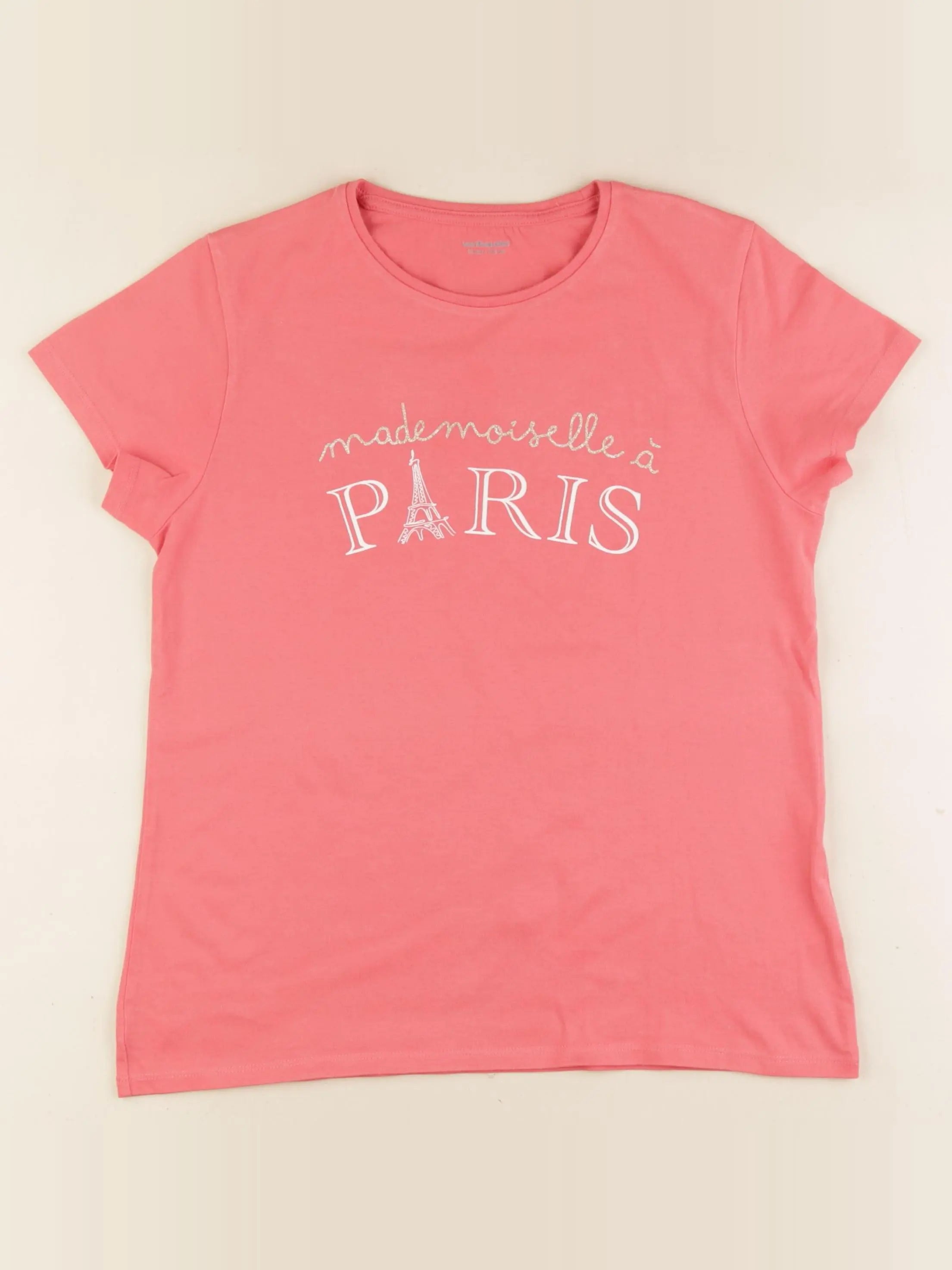 Vertbaudet - tee-shirt rose - 12 ans