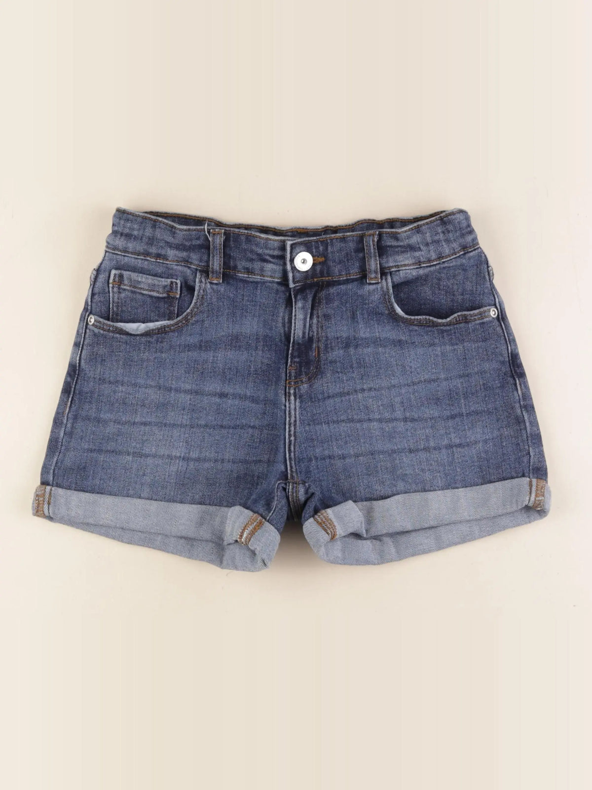 Vertbaudet - short bleu - 12 ans