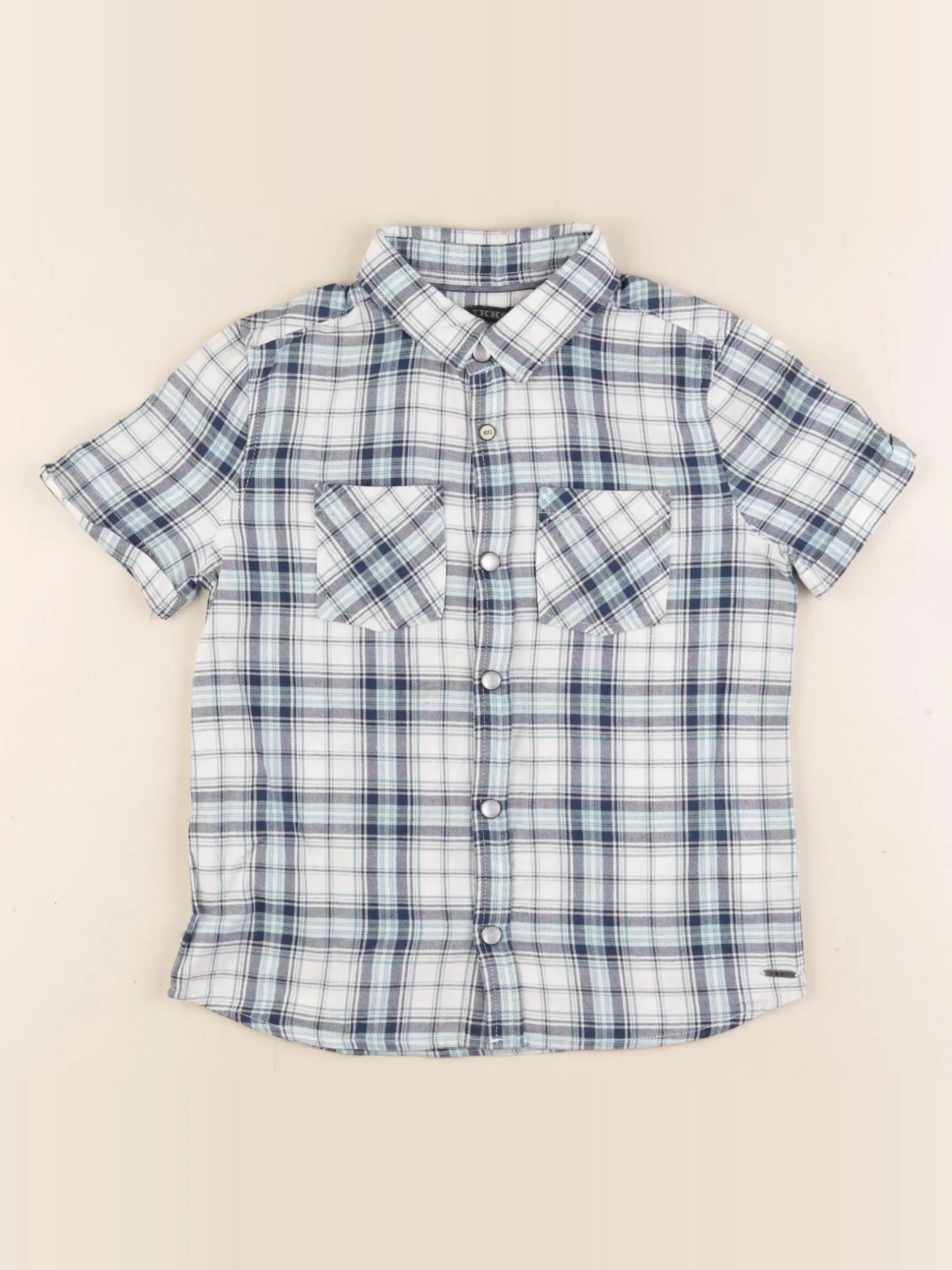 IKKS - chemise bleu - 6 ans