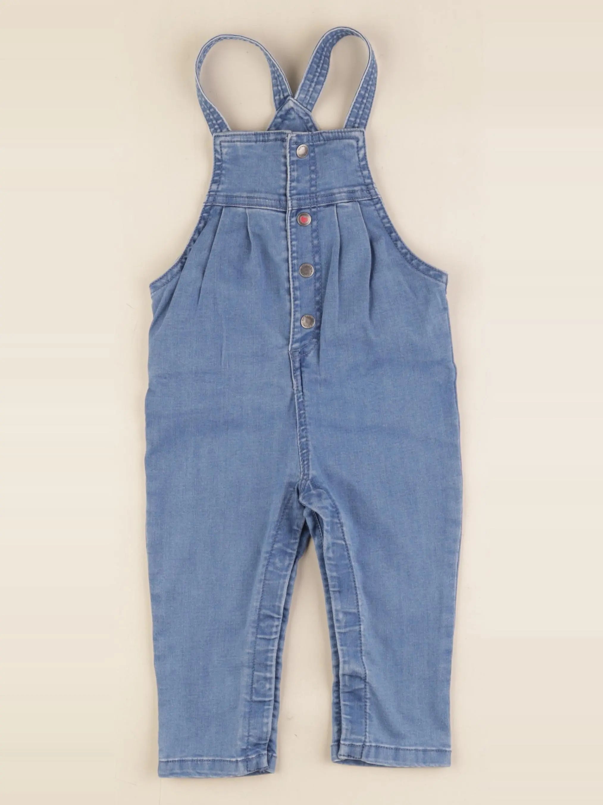 Vertbaudet - combinaison bleu - 18 mois