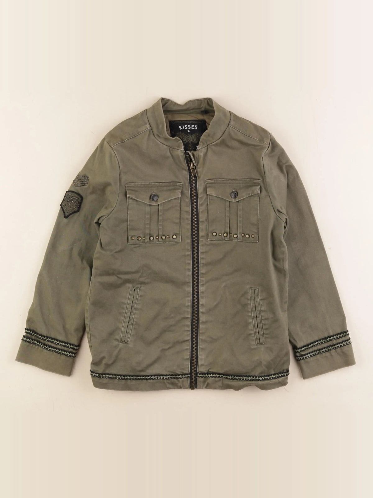 IKKS - veste imprimé au dos vert - 6 ans