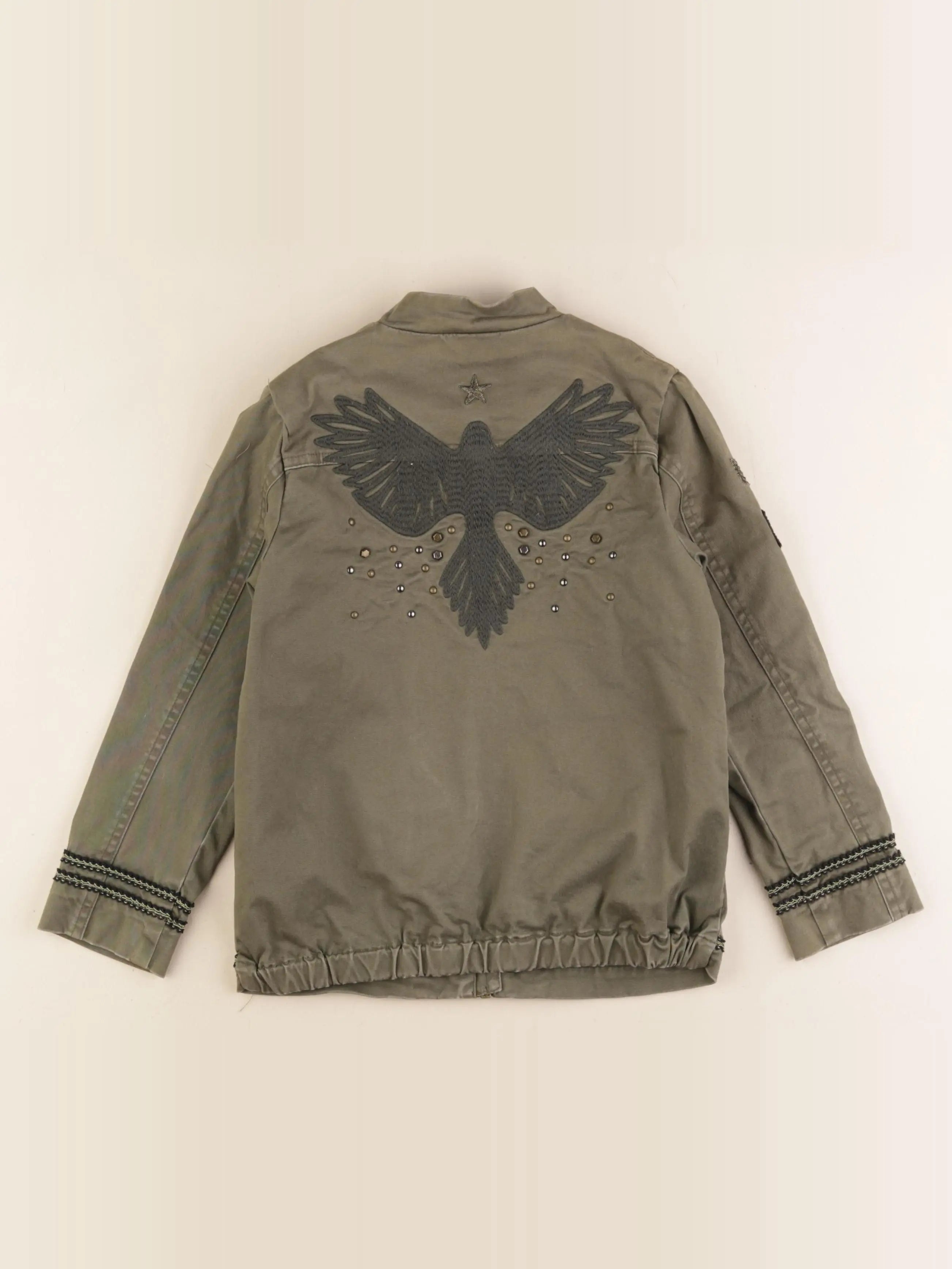 IKKS - veste imprimé au dos vert - 6 ans