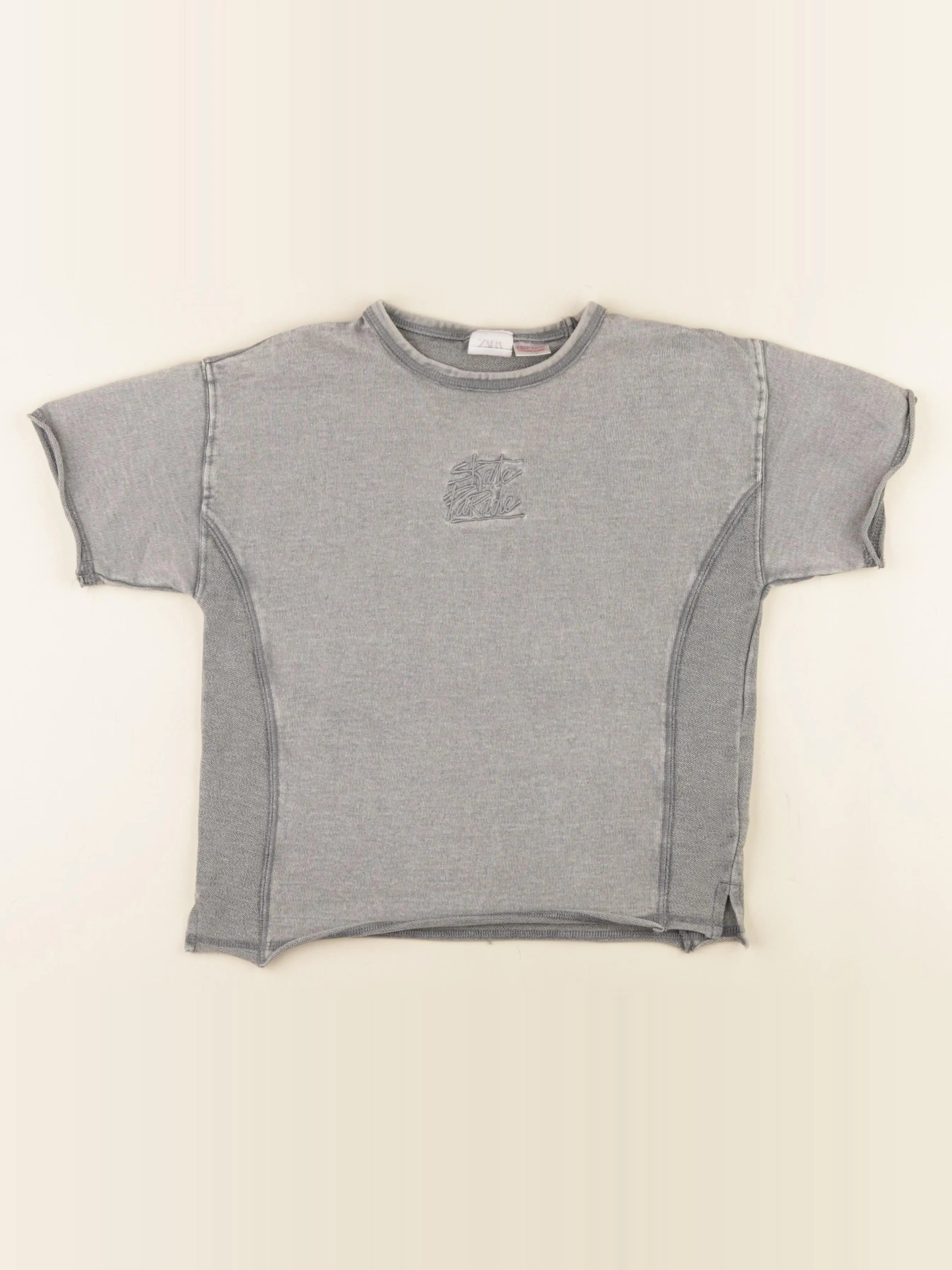 Zara - tee-shirt gris - 5 ans