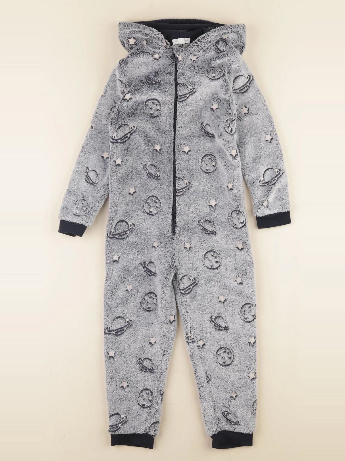 Vertbaudet - sur-pyjama gris - 5 ans
