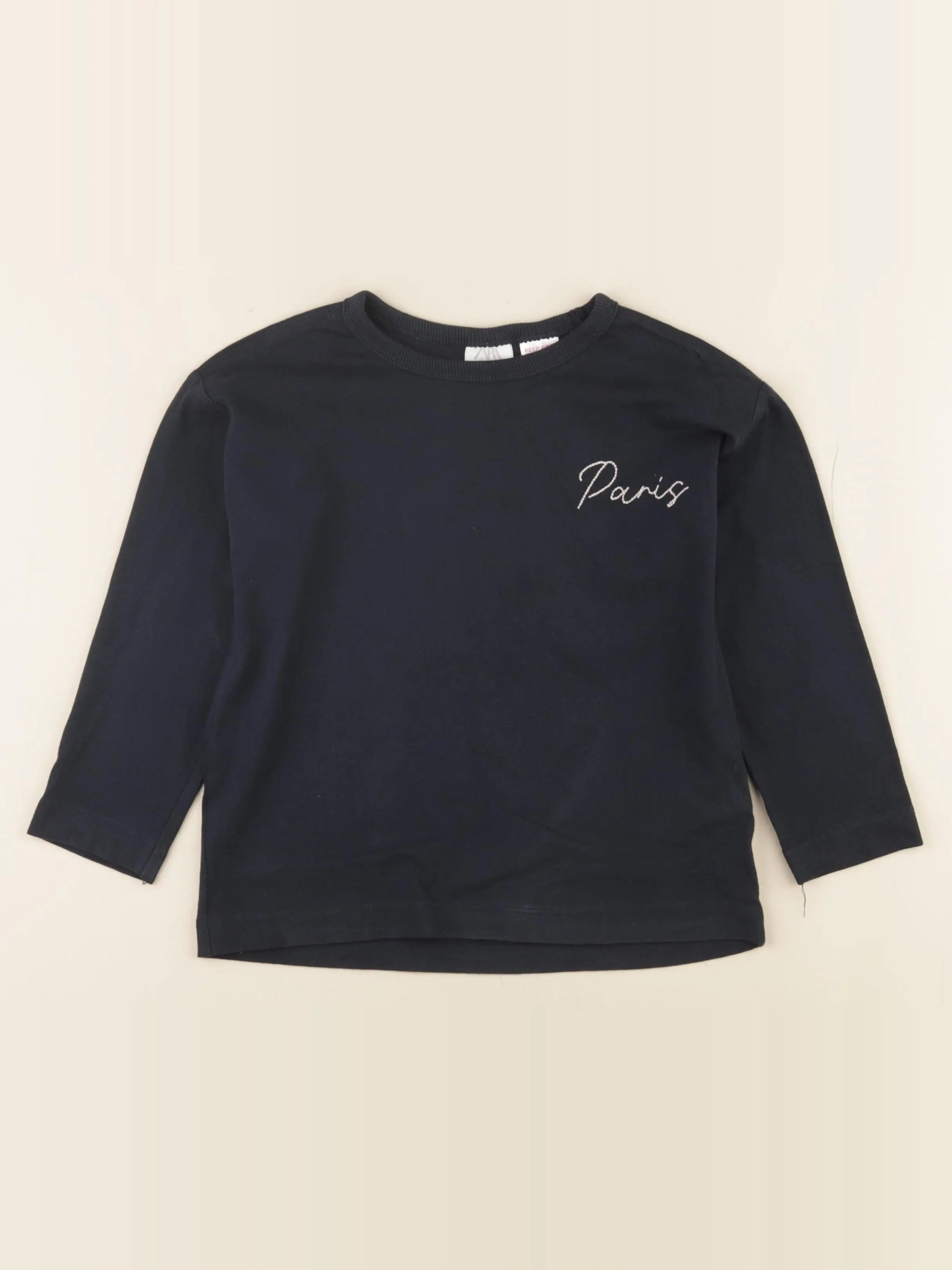 Zara - tee-shirt bleu - 5 ans