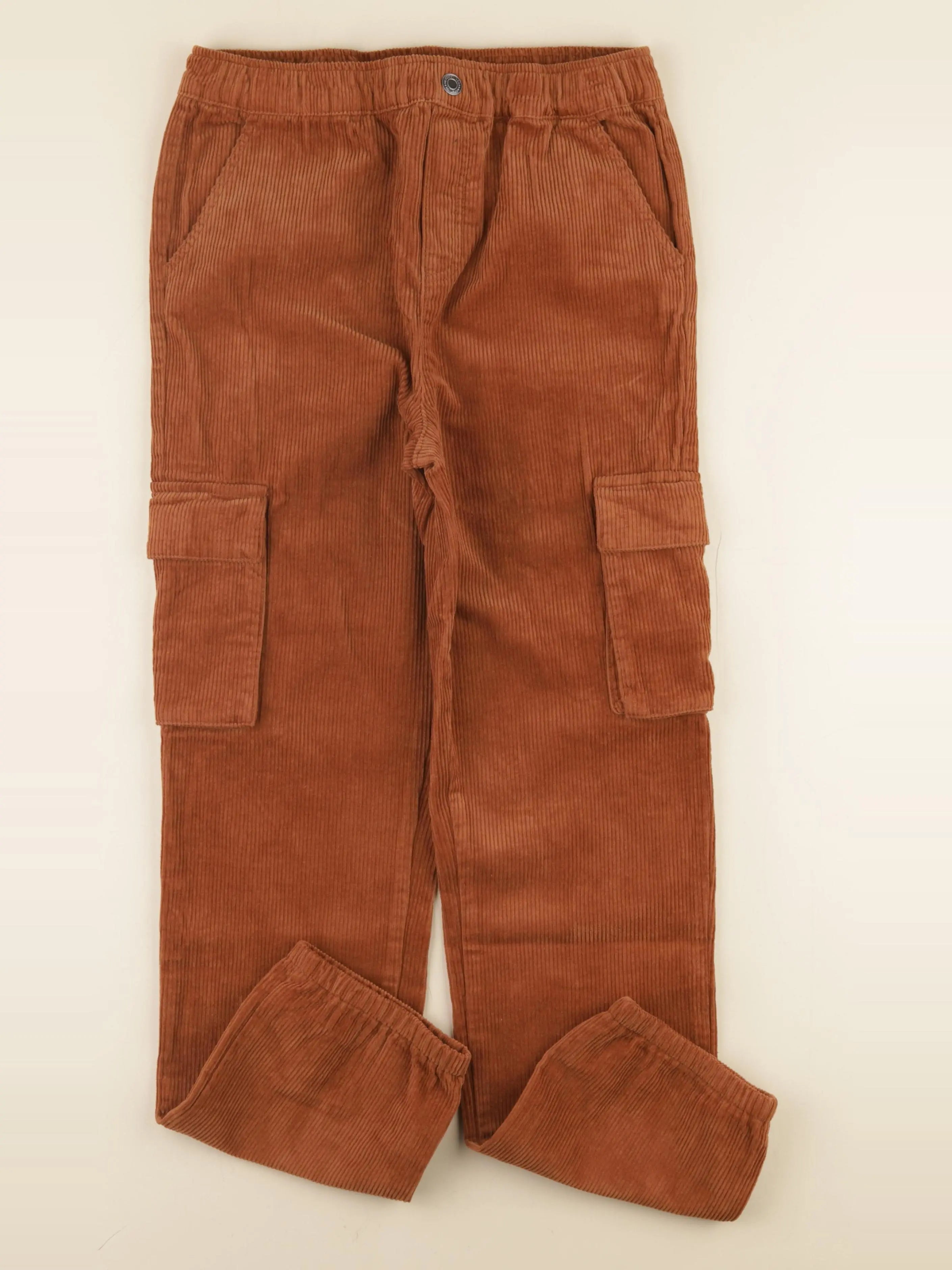 Vertbaudet - pantalon marron - 14 ans