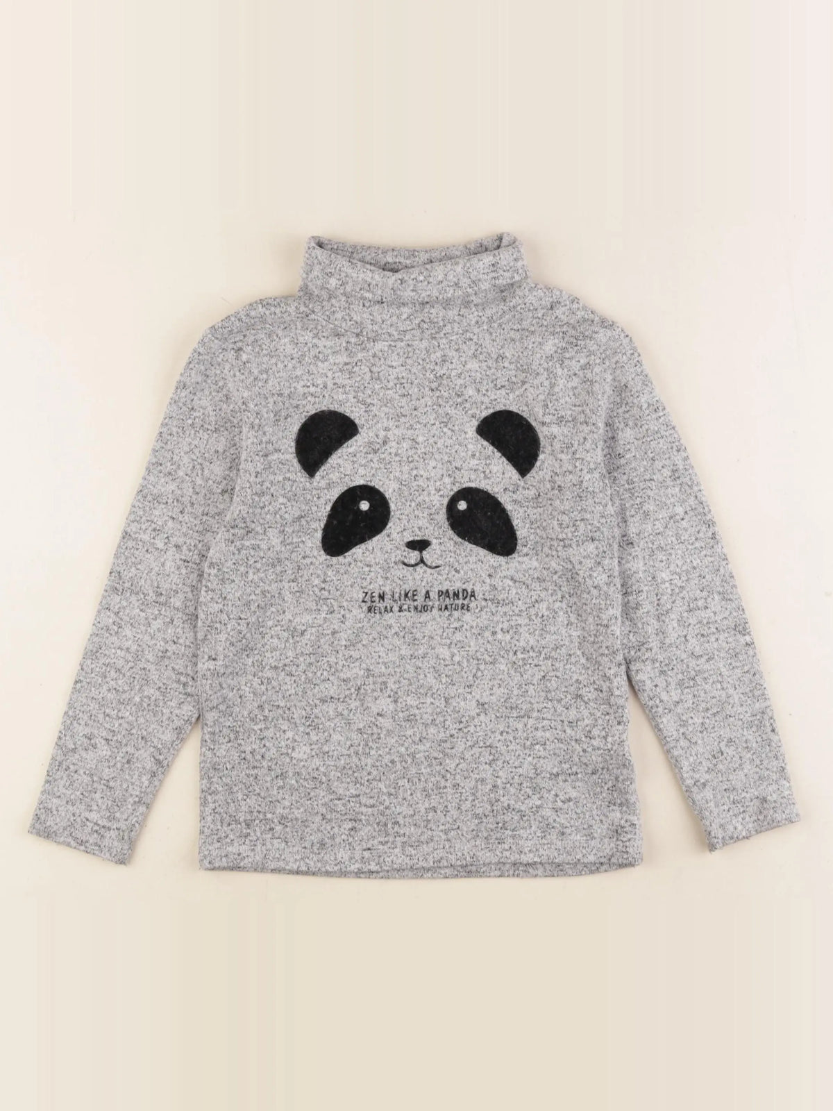 Vertbaudet - sous-pull gris - 5 ans