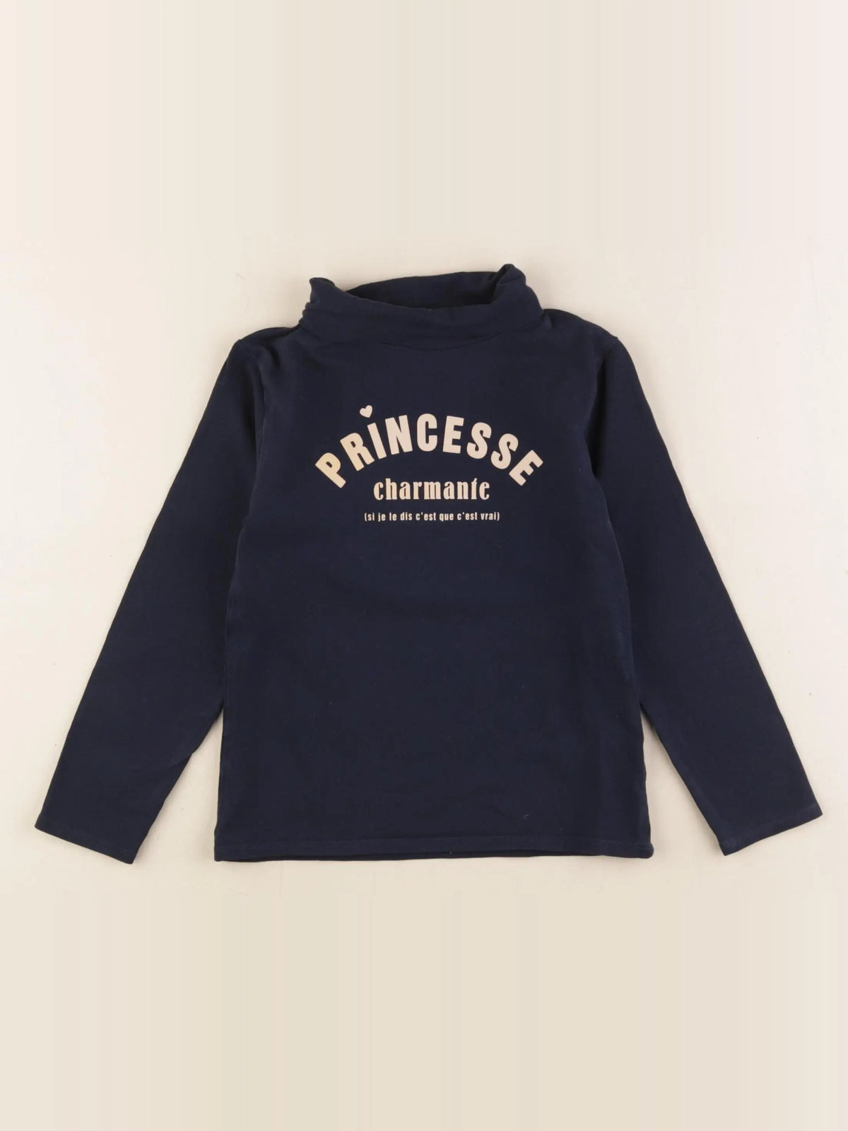 Vertbaudet - sous-pull bleu - 5 ans