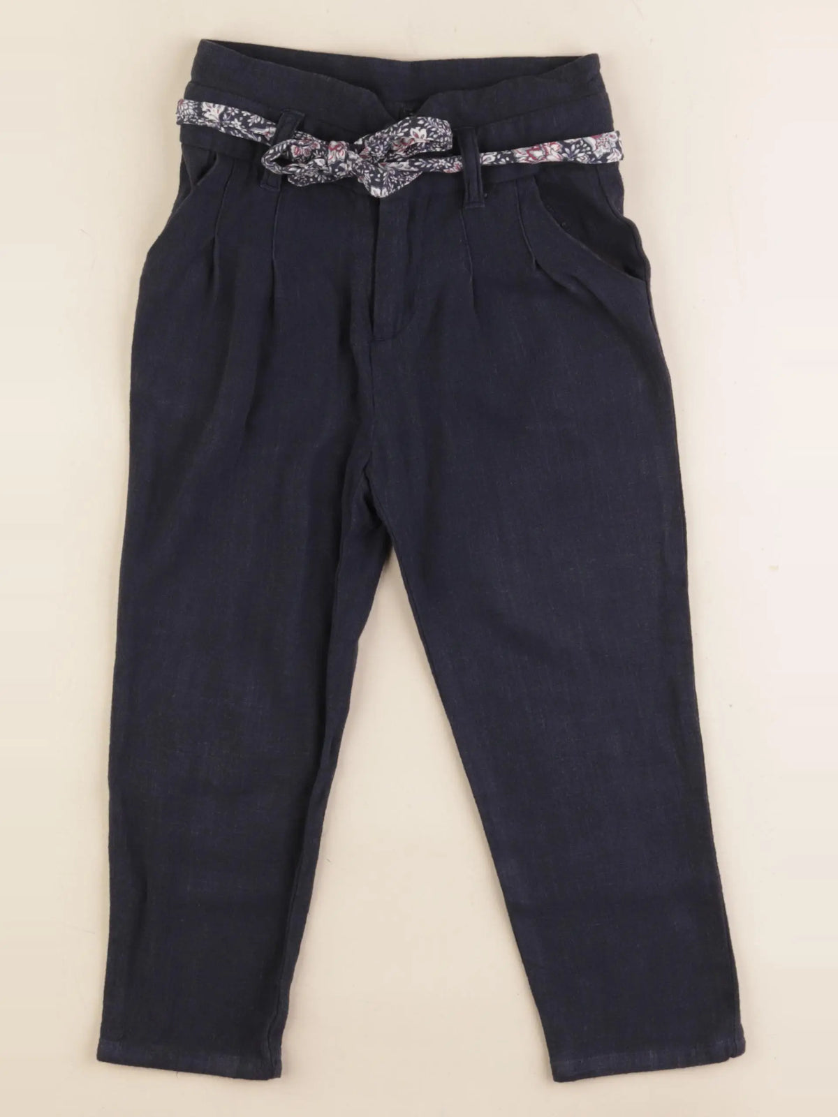 IKKS - pantalon bleu - 6 ans