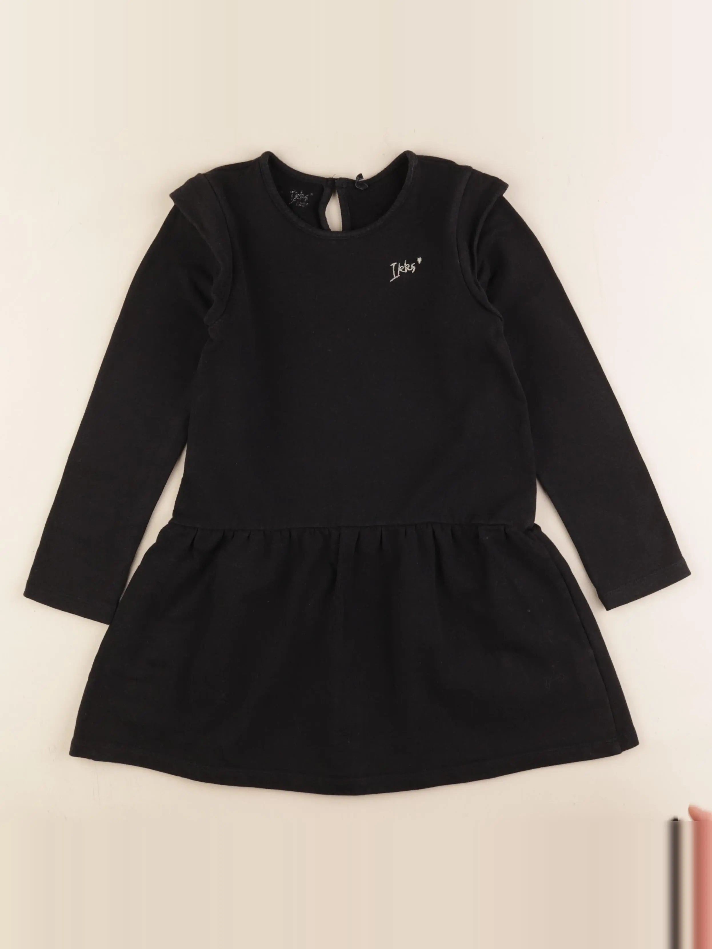 IKKS - robe noir - 6 ans