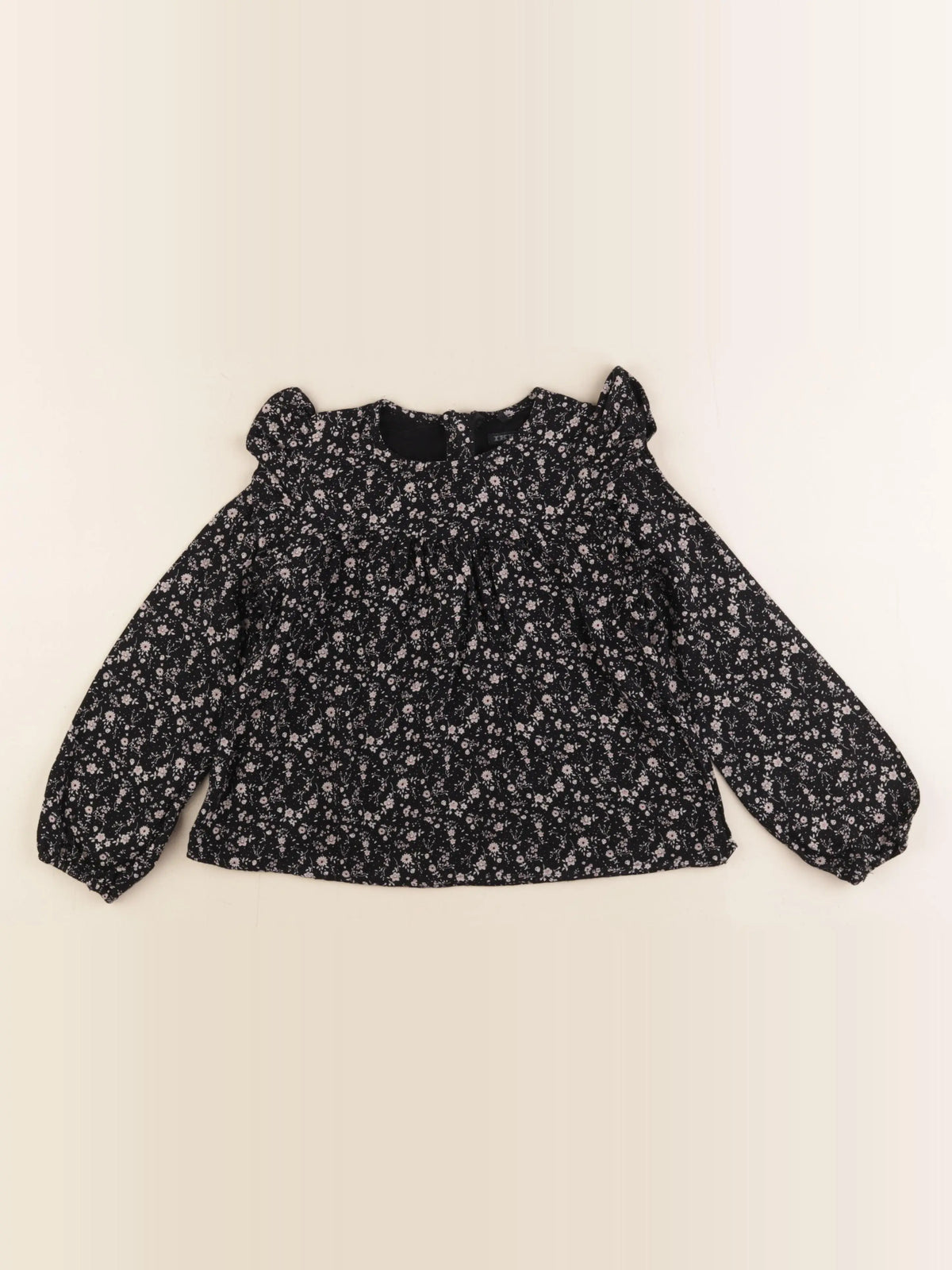 IKKS - blouse noir - 6 ans