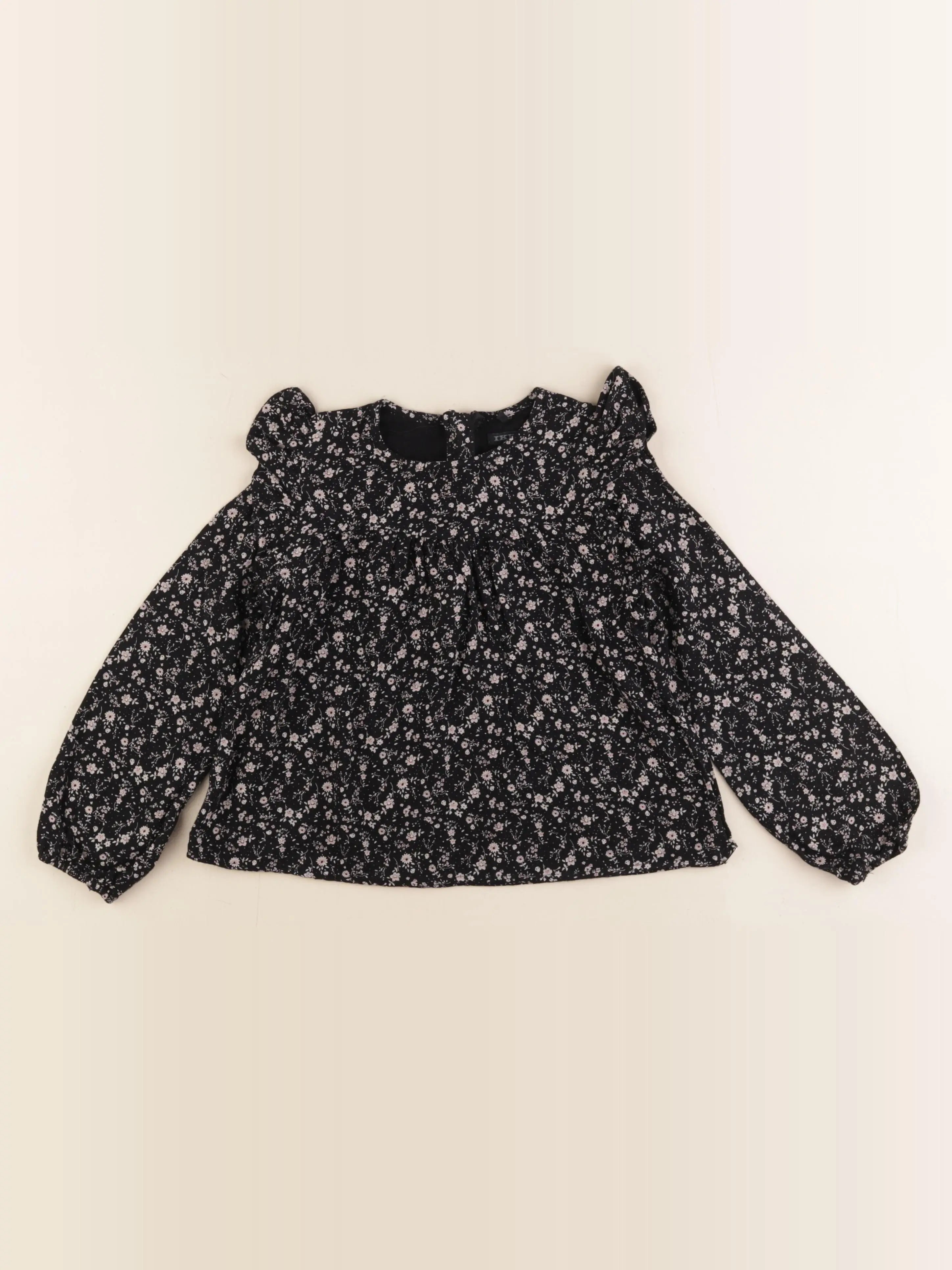 IKKS - blouse noir - 6 ans