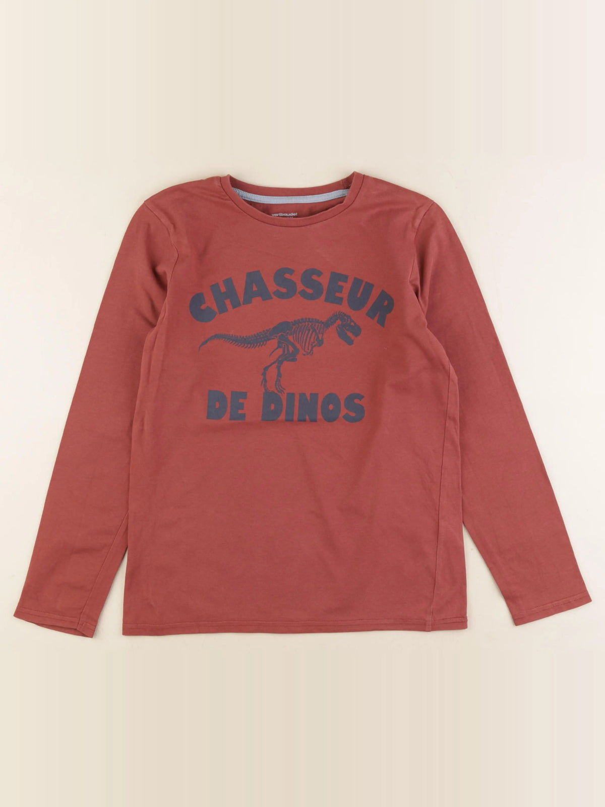 Vertbaudet - tee-shirt rouge - 12 ans