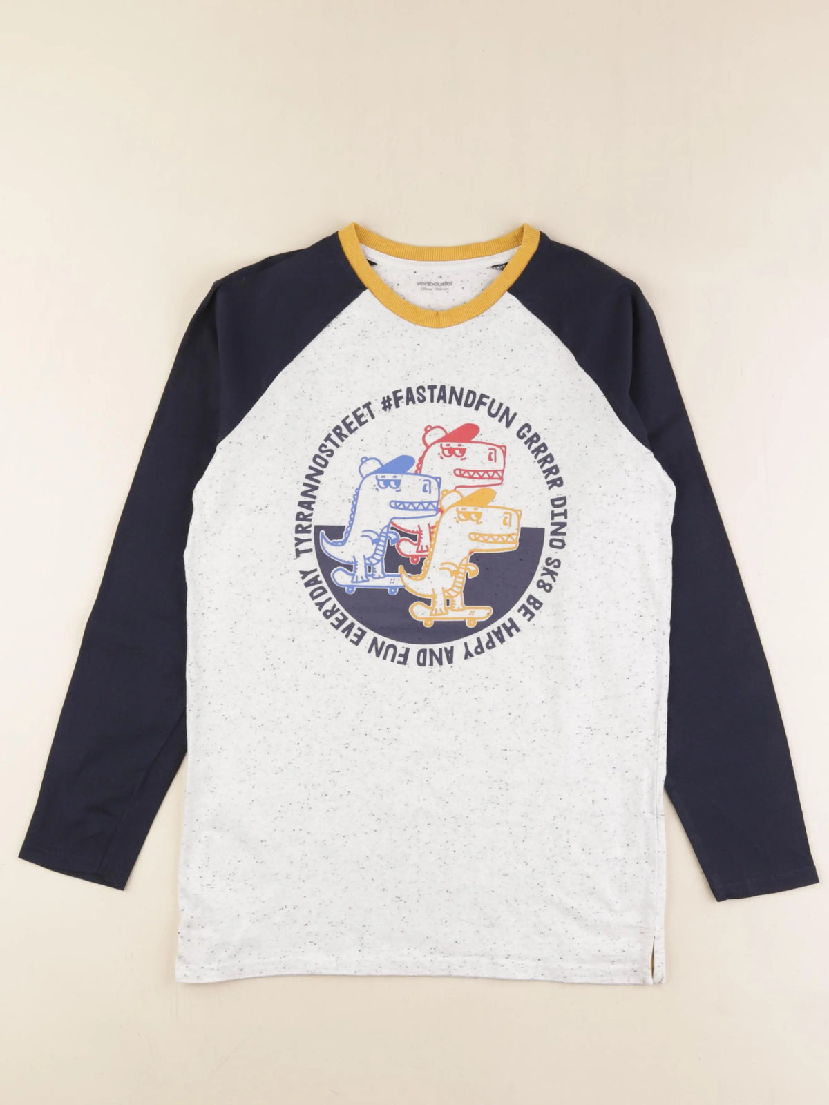 Vertbaudet - tee-shirt multicolore - 12 ans