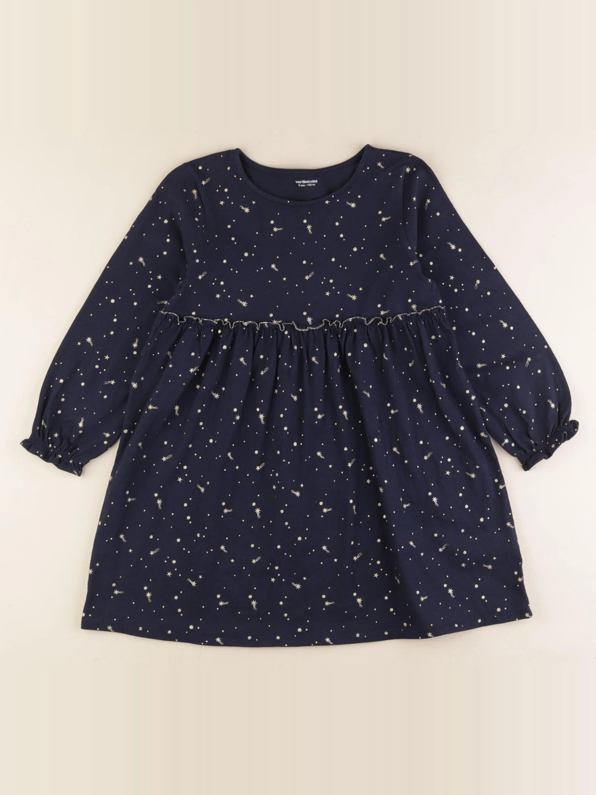 Vertbaudet - robe bleu - 8 ans