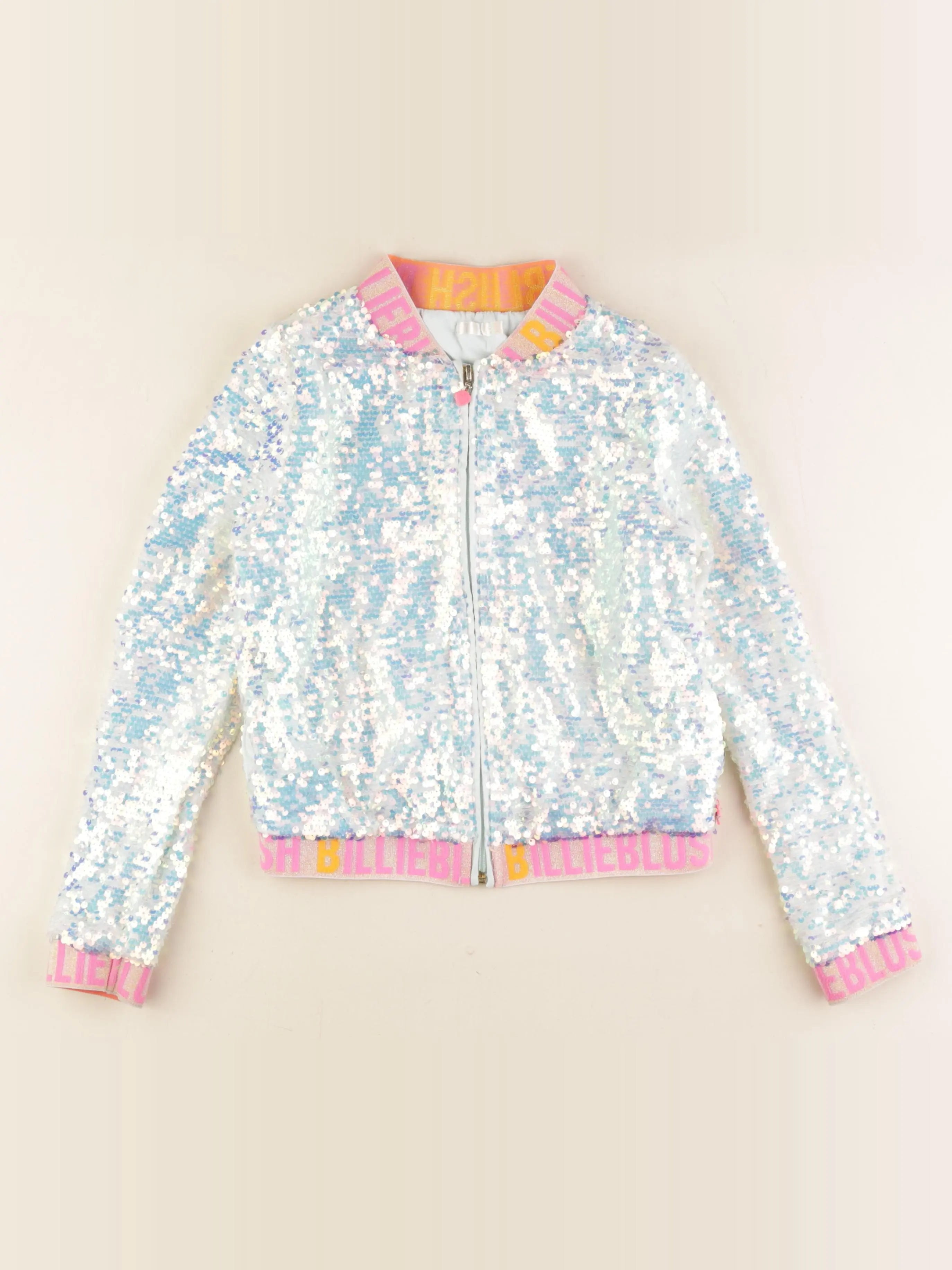 Billie Blush - veste doublé multicolore - 10 ans