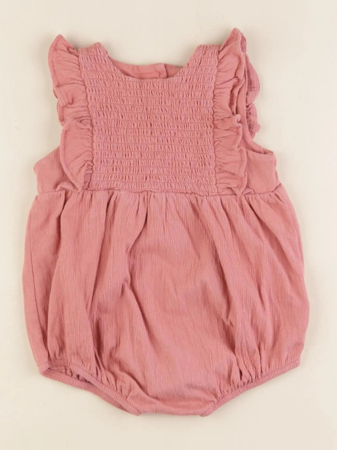 Vertbaudet - combinaison doublé rose - 24 mois
