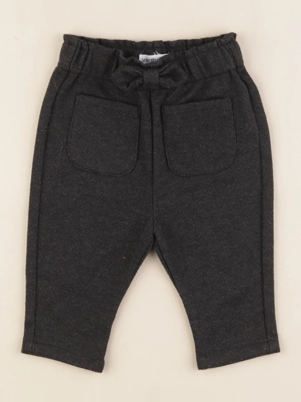 Vertbaudet - pantalon gris - 3 mois
