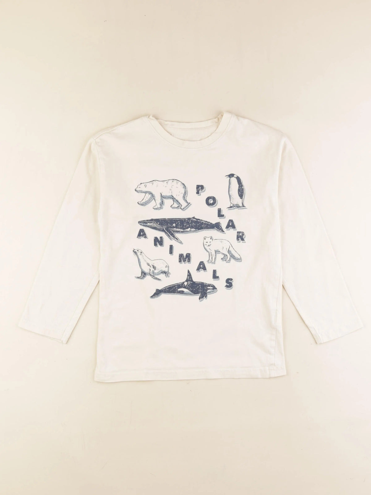 Vertbaudet - tee-shirt beige - 10 ans