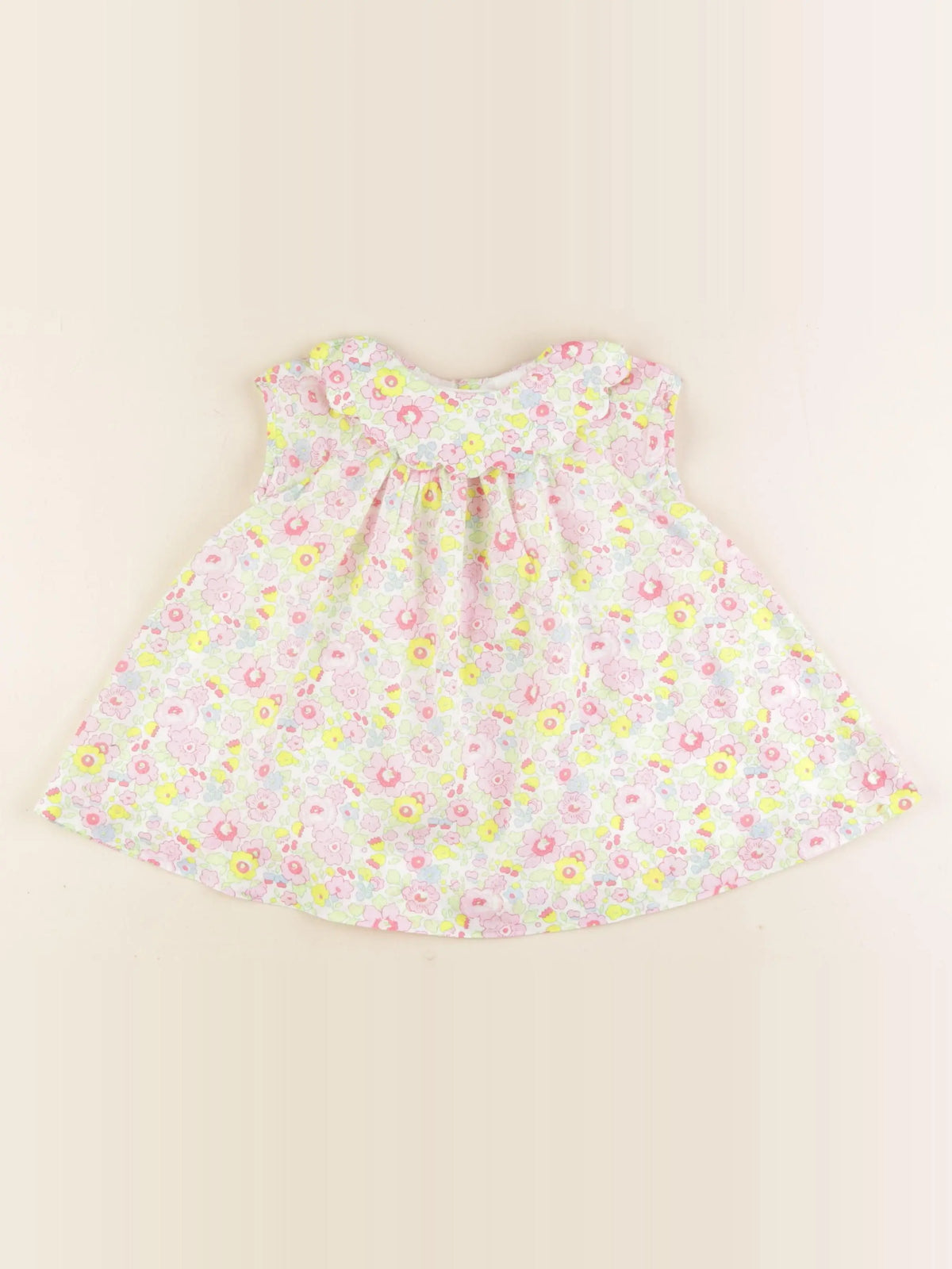 Jacadi - robe liberty multicolore - 12 mois